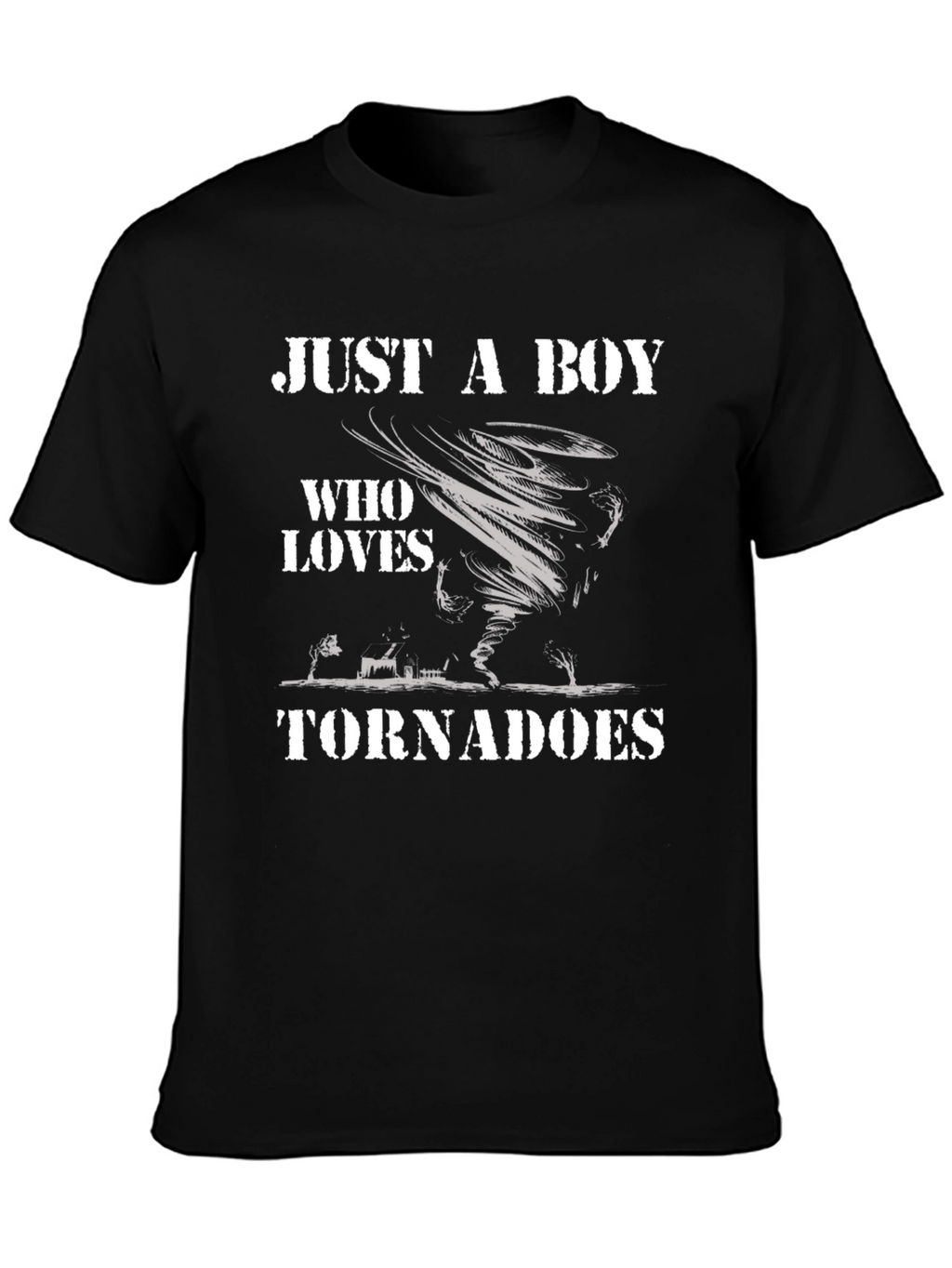Just a Boy Who Loves Tornadoes T-Shirt