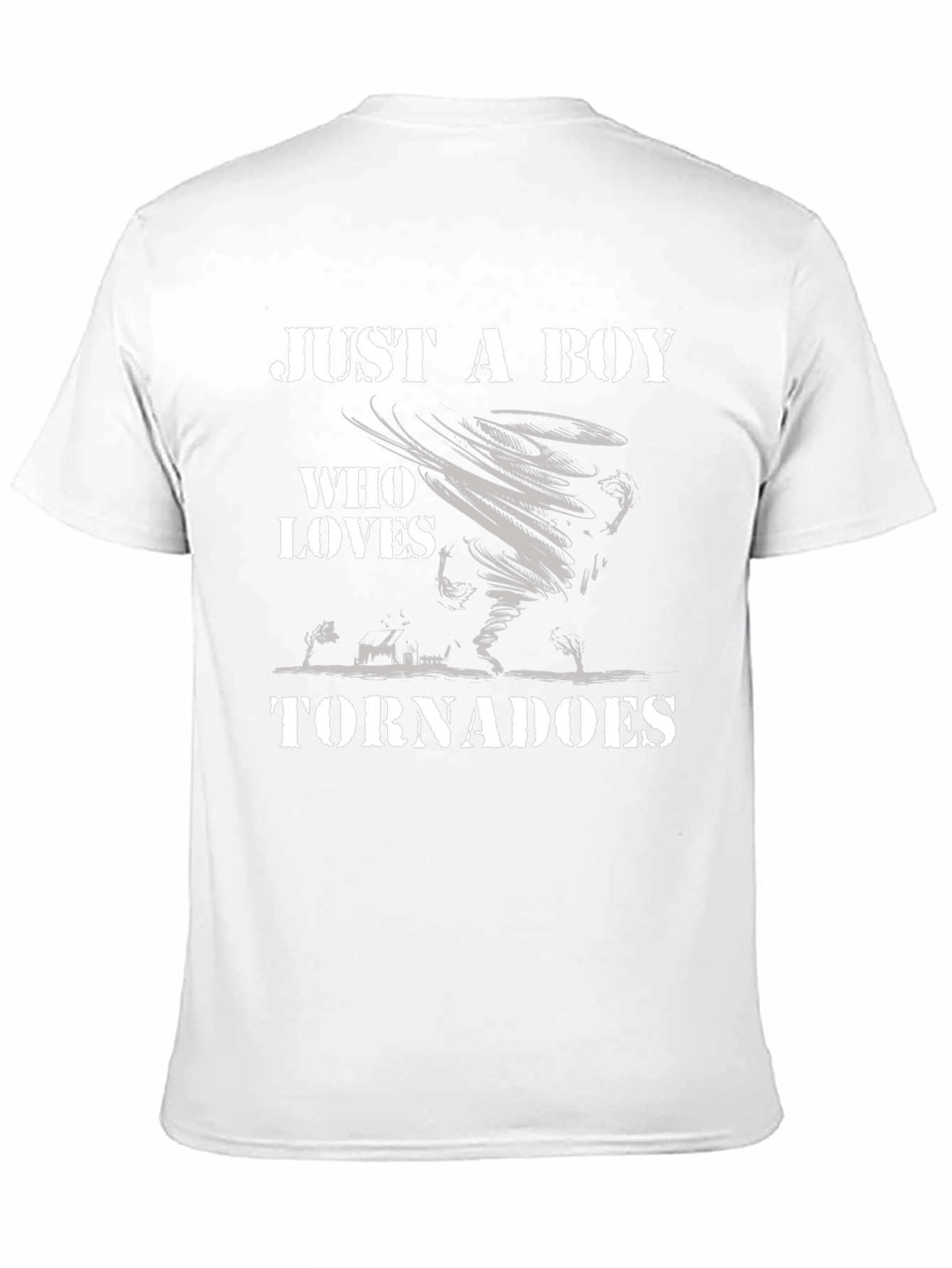 Just a Boy Who Loves Tornadoes T-Shirt