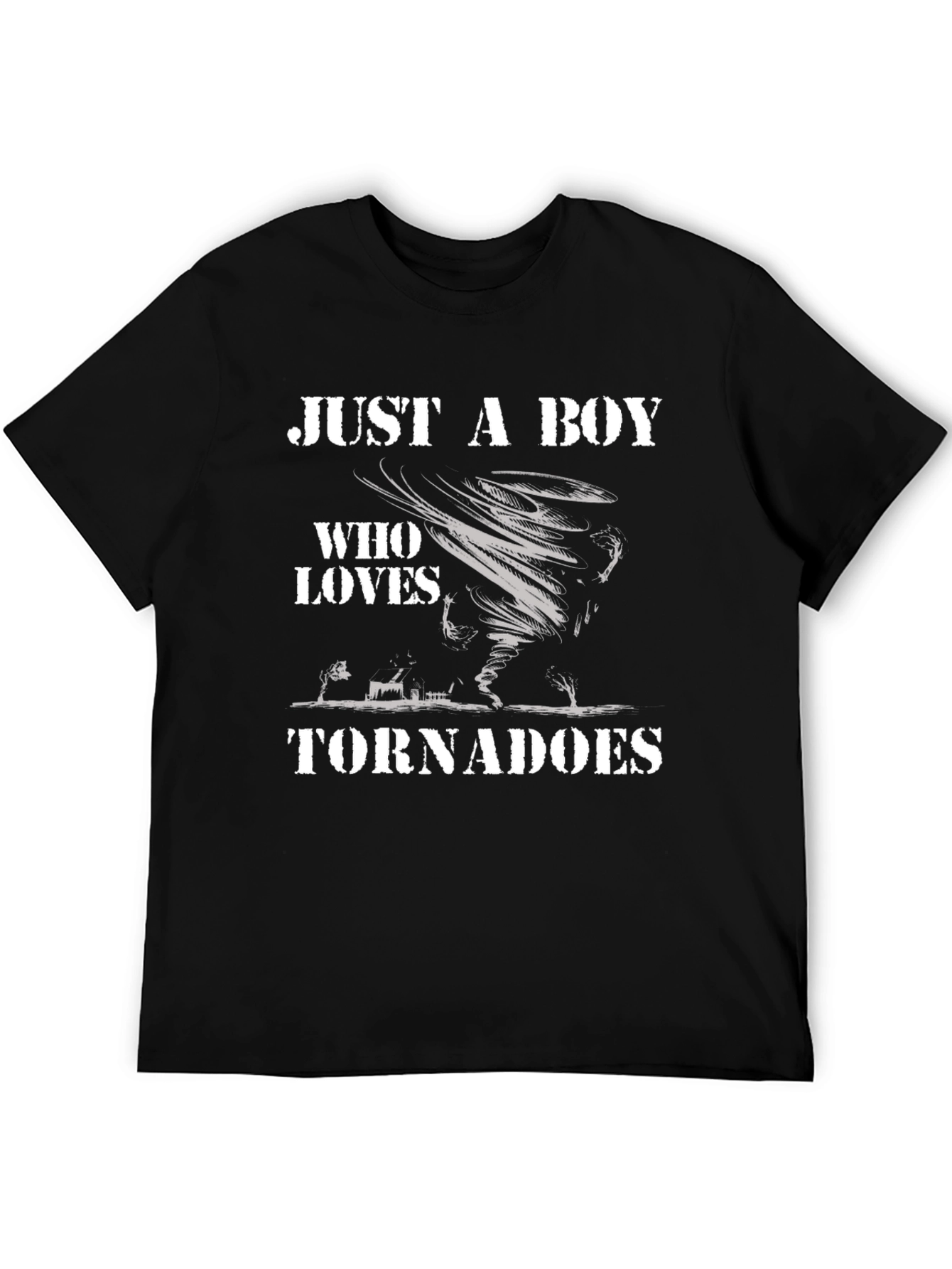 Just a Boy Who Loves Tornadoes T-Shirt
