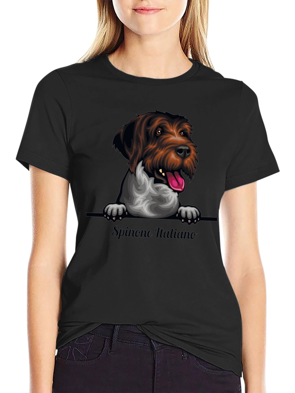 Spinone Italiano Dog Graphic T-Shirt