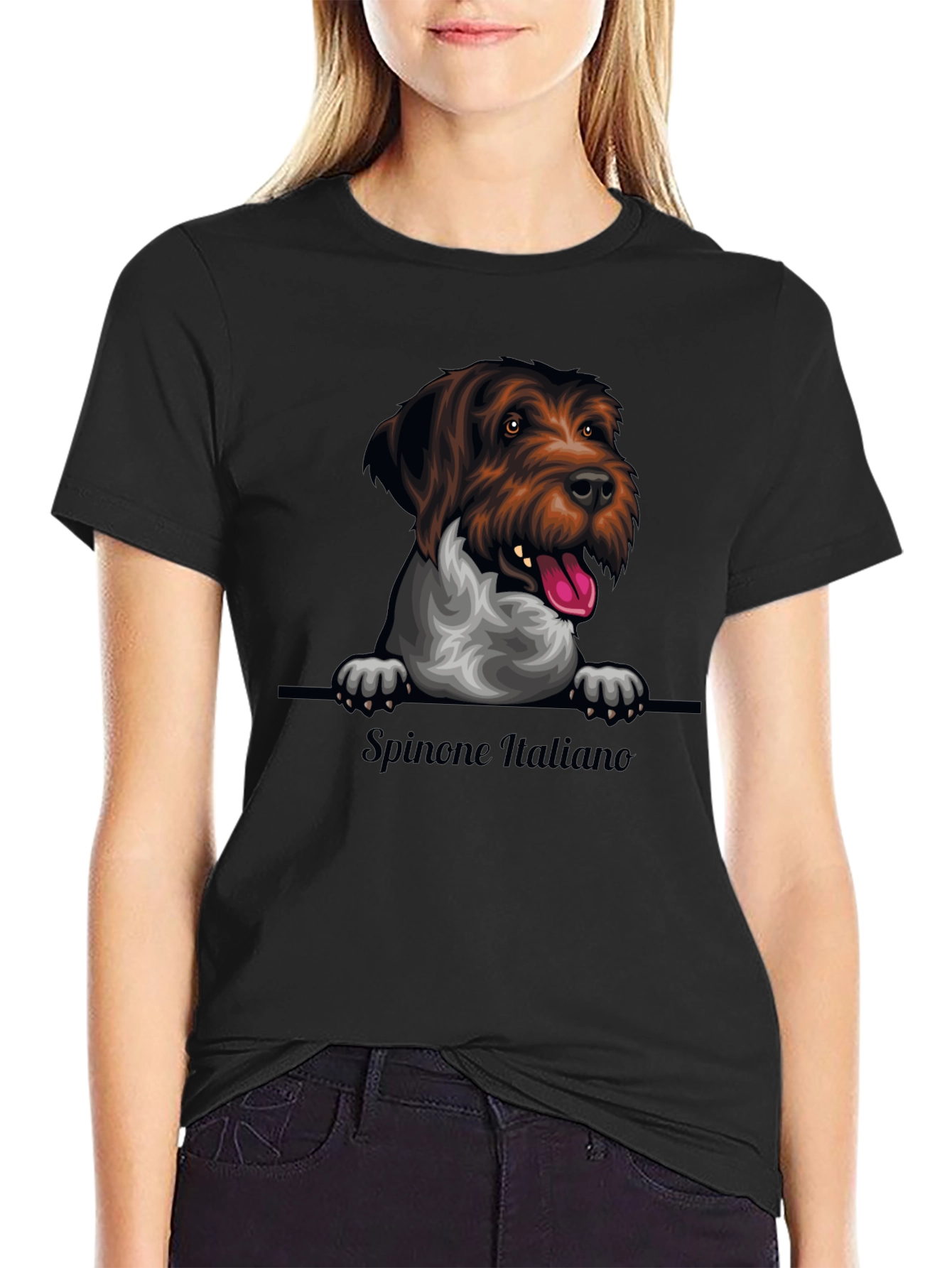 Spinone Italiano Dog Graphic T-Shirt