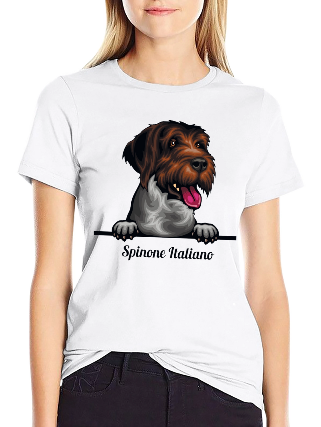 Spinone Italiano Dog Graphic T-Shirt
