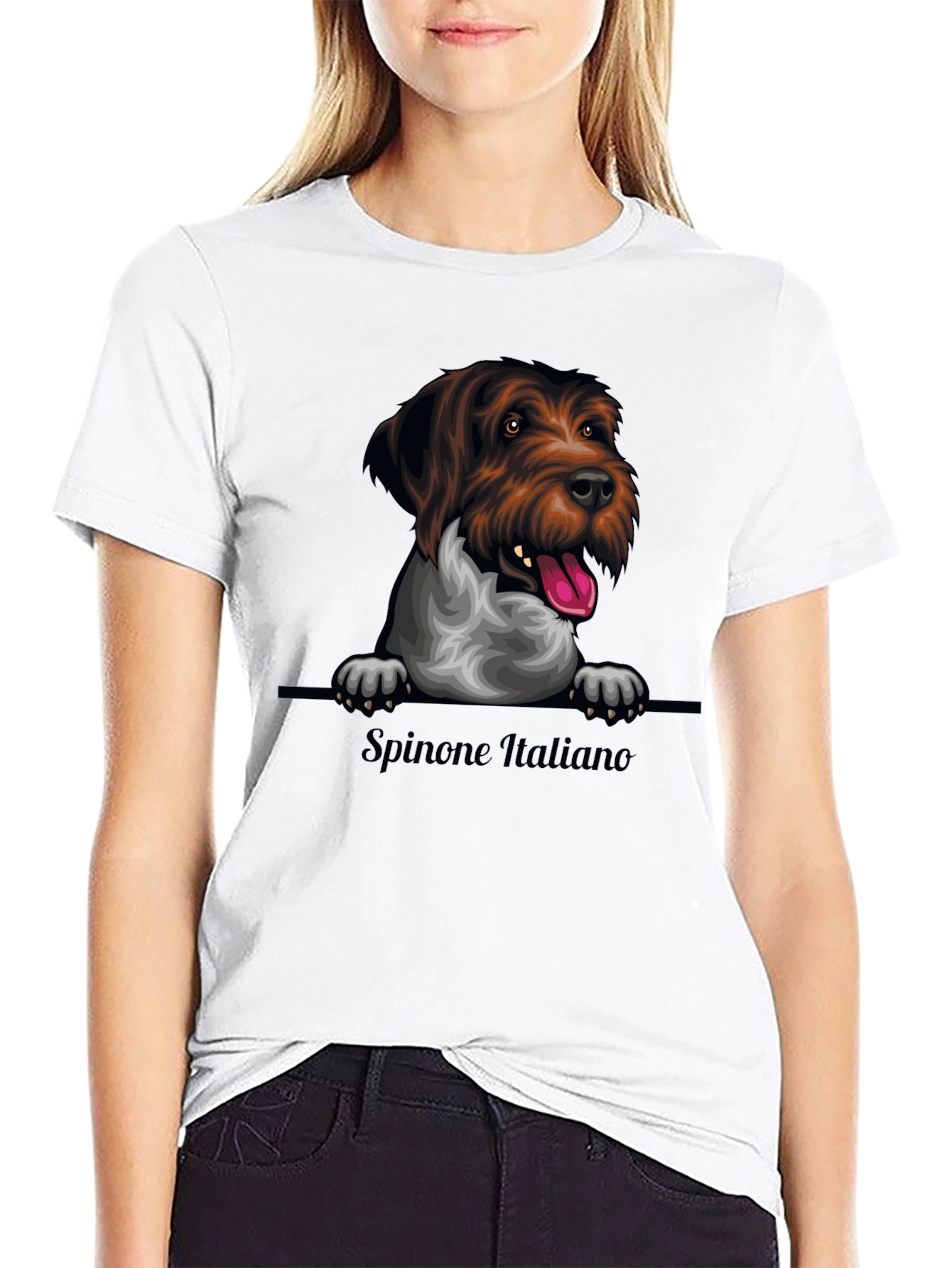 Spinone Italiano Dog Graphic T-Shirt