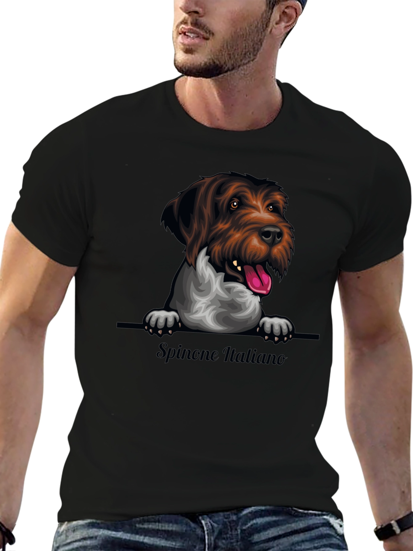 Spinone Italiano Dog Graphic T-Shirt