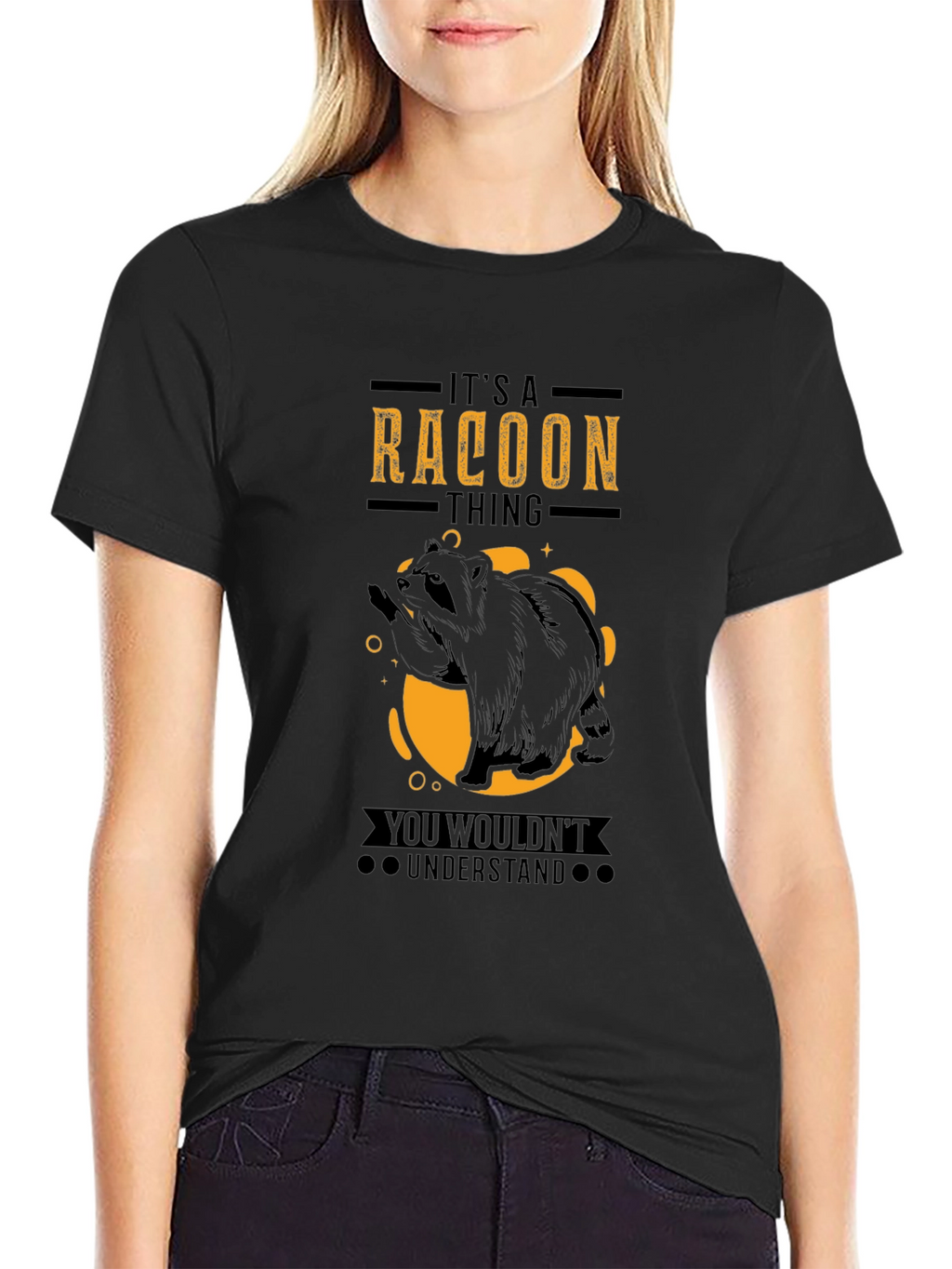 Its a Raccoon Thing Funny Graphic T-Shirt