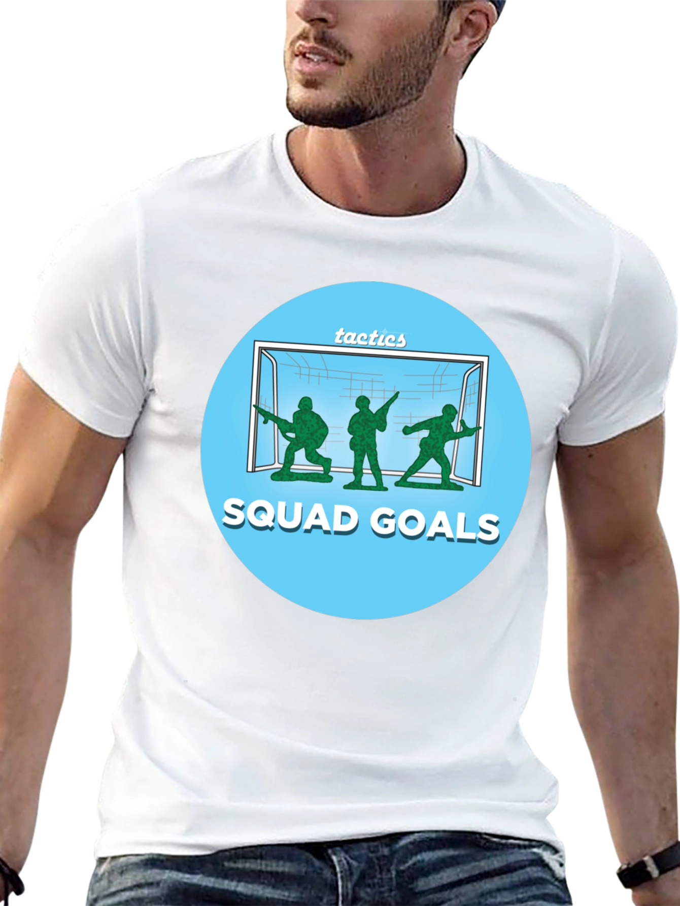 Squad Goals T-Shirt - Tactical Toy Soldier Design