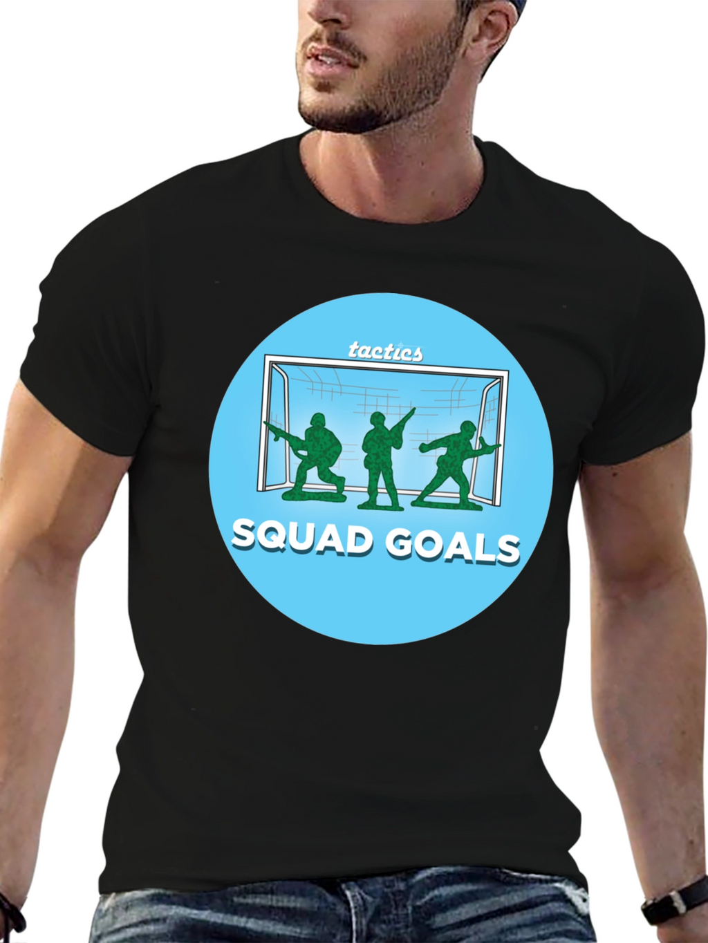 Squad Goals T-Shirt - Tactical Toy Soldier Design