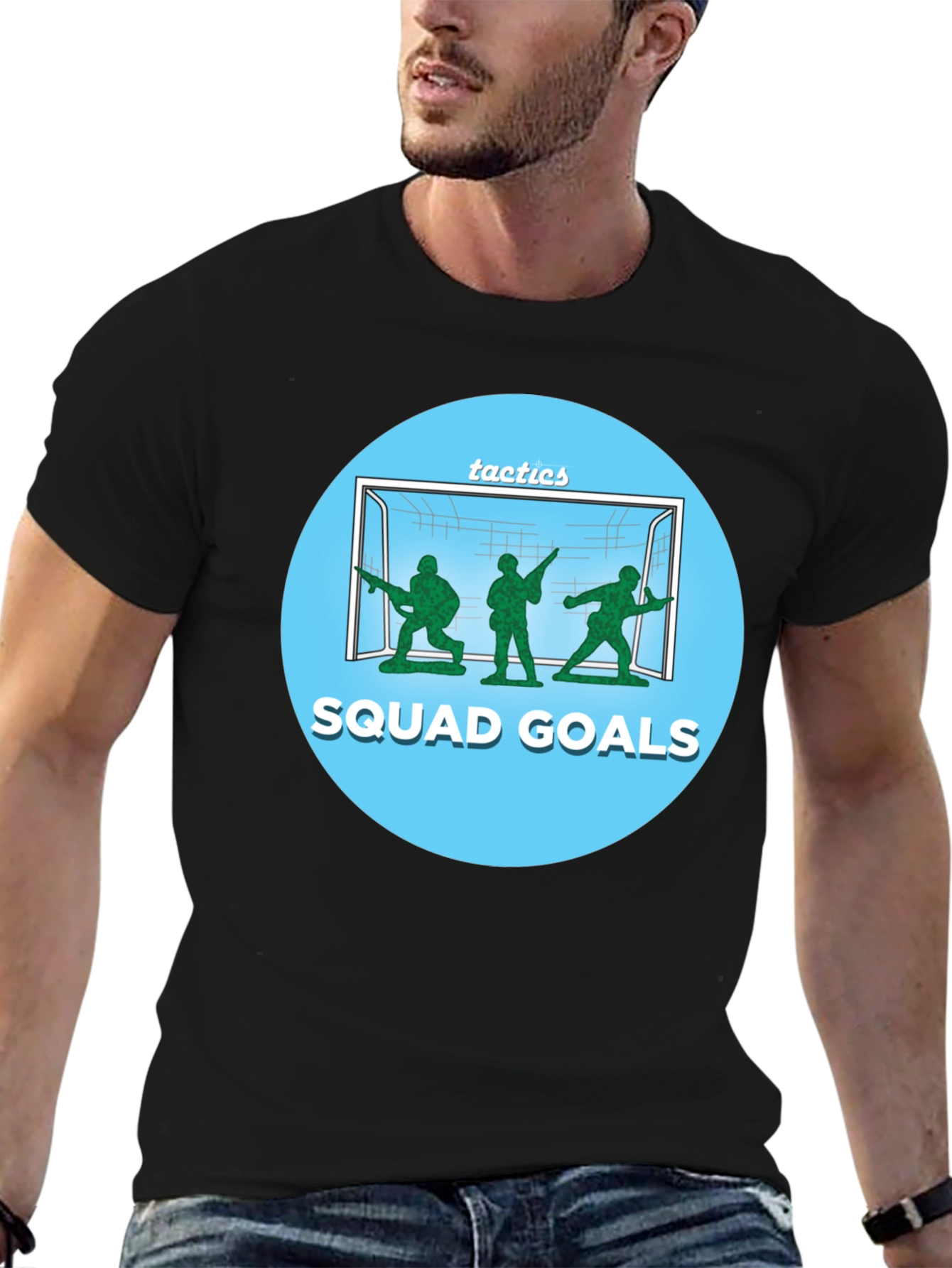 Squad Goals T-Shirt - Tactical Toy Soldier Design
