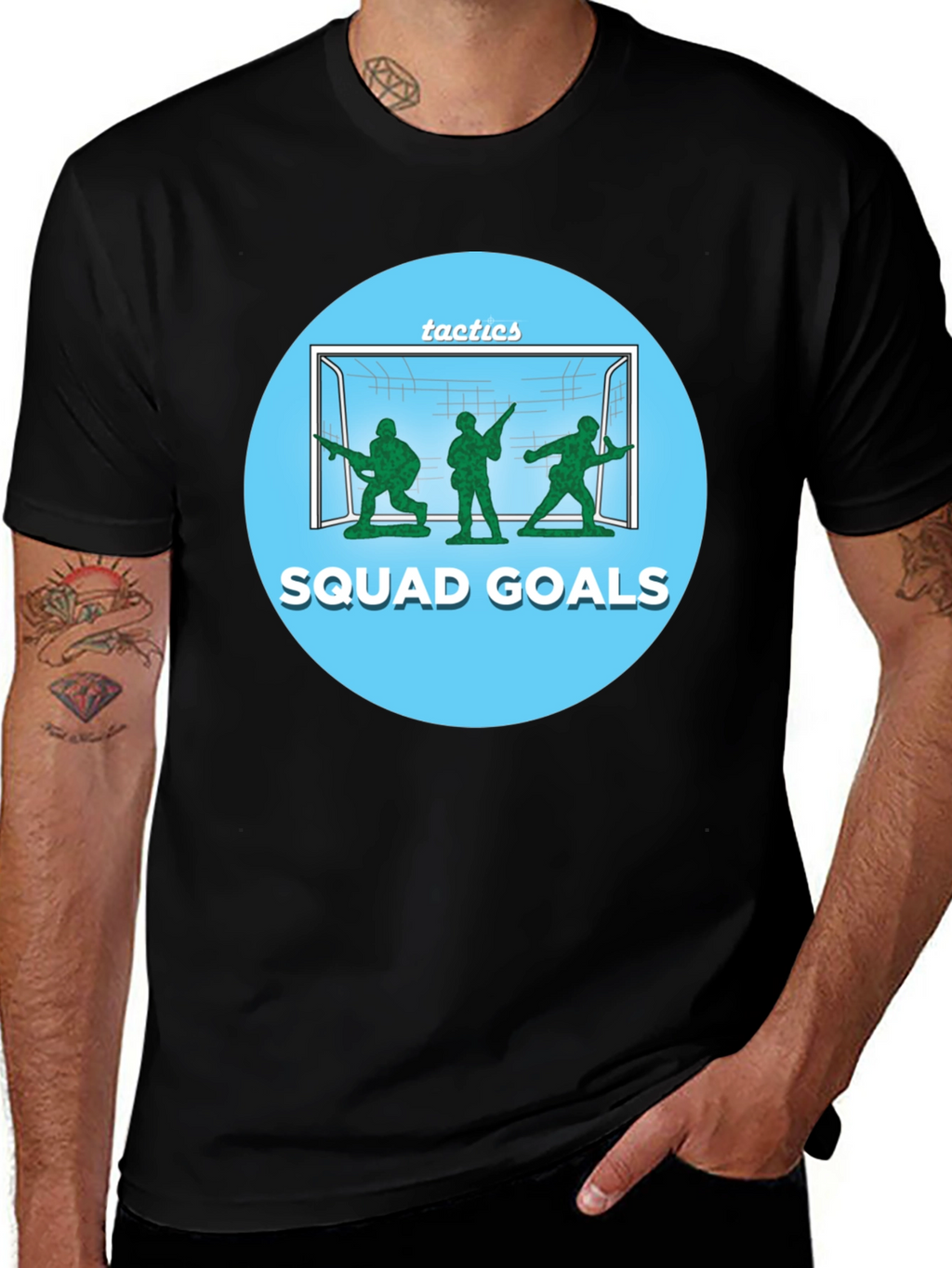 Squad Goals T-Shirt - Tactical Toy Soldier Design
