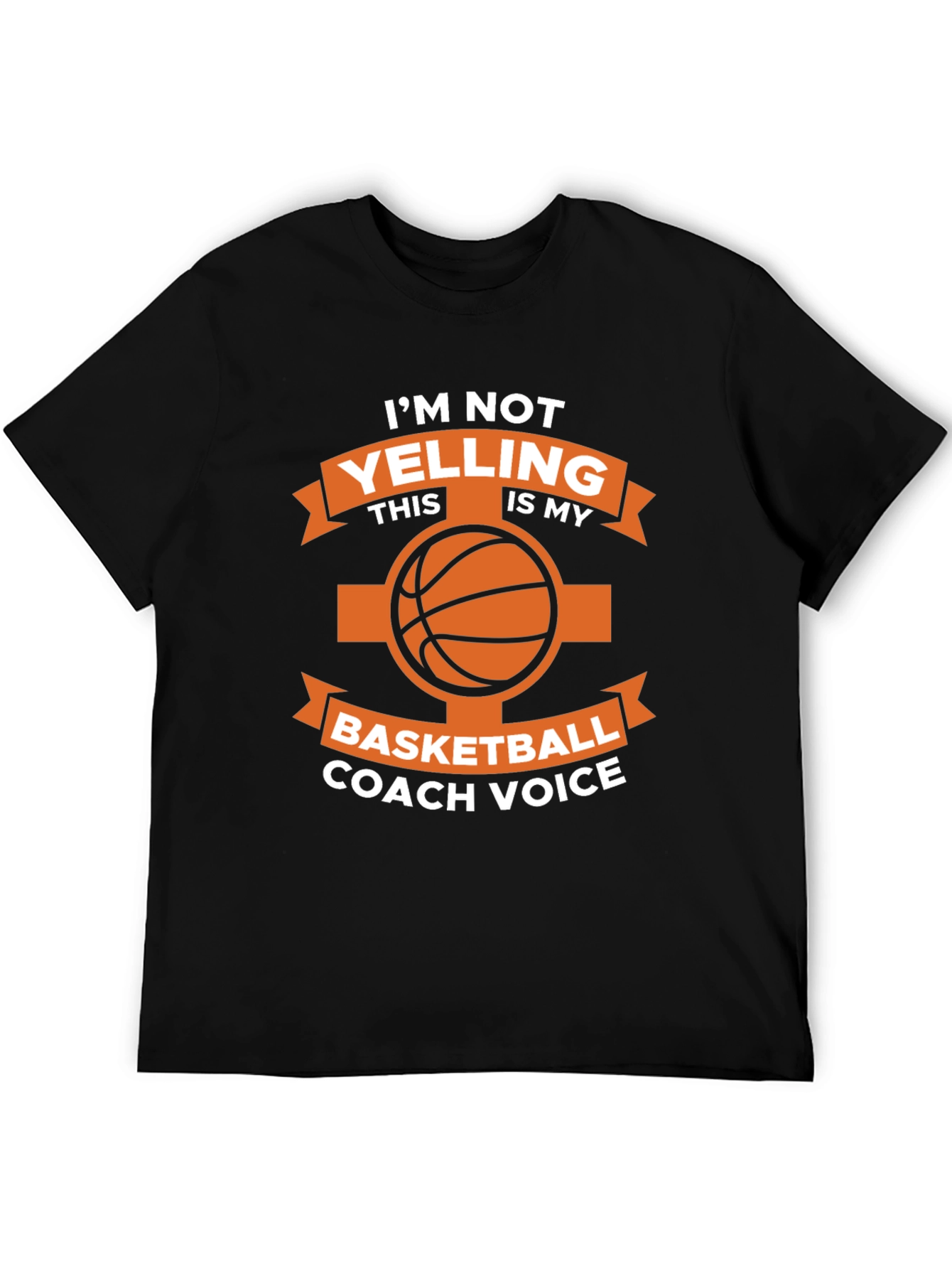 Basketball Coach Voice Graphic Tee