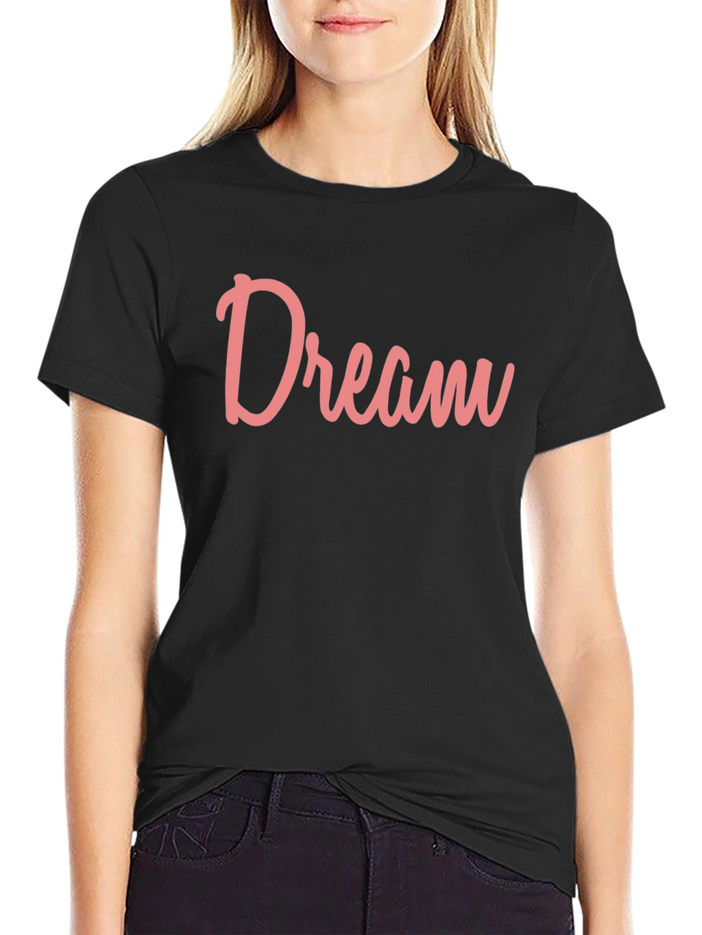 Dream Tee - Stylish Black T-Shirt