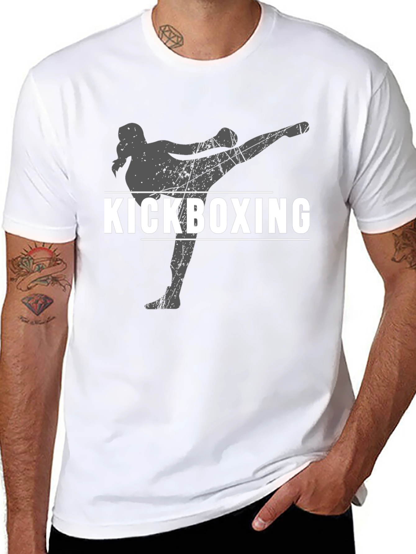 Kickboxing T-Shirt - Martial Arts Training Tee