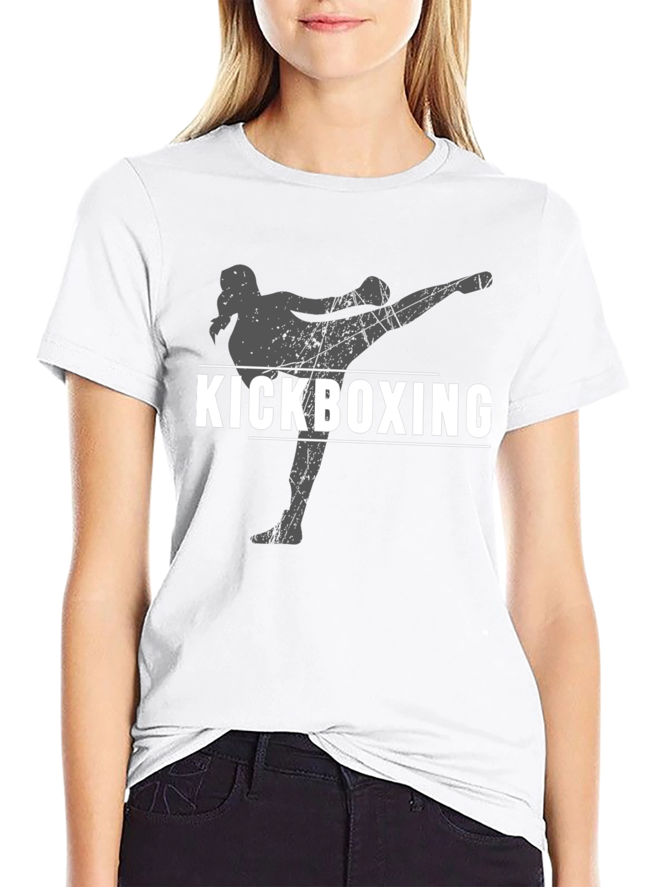 Kickboxing T-Shirt - Martial Arts Training Tee