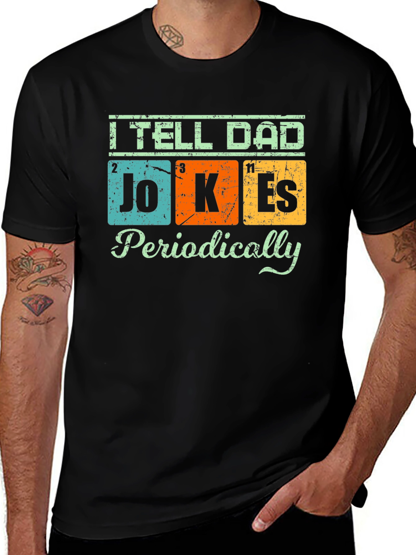I Tell Dad Jokes Periodically T-Shirt