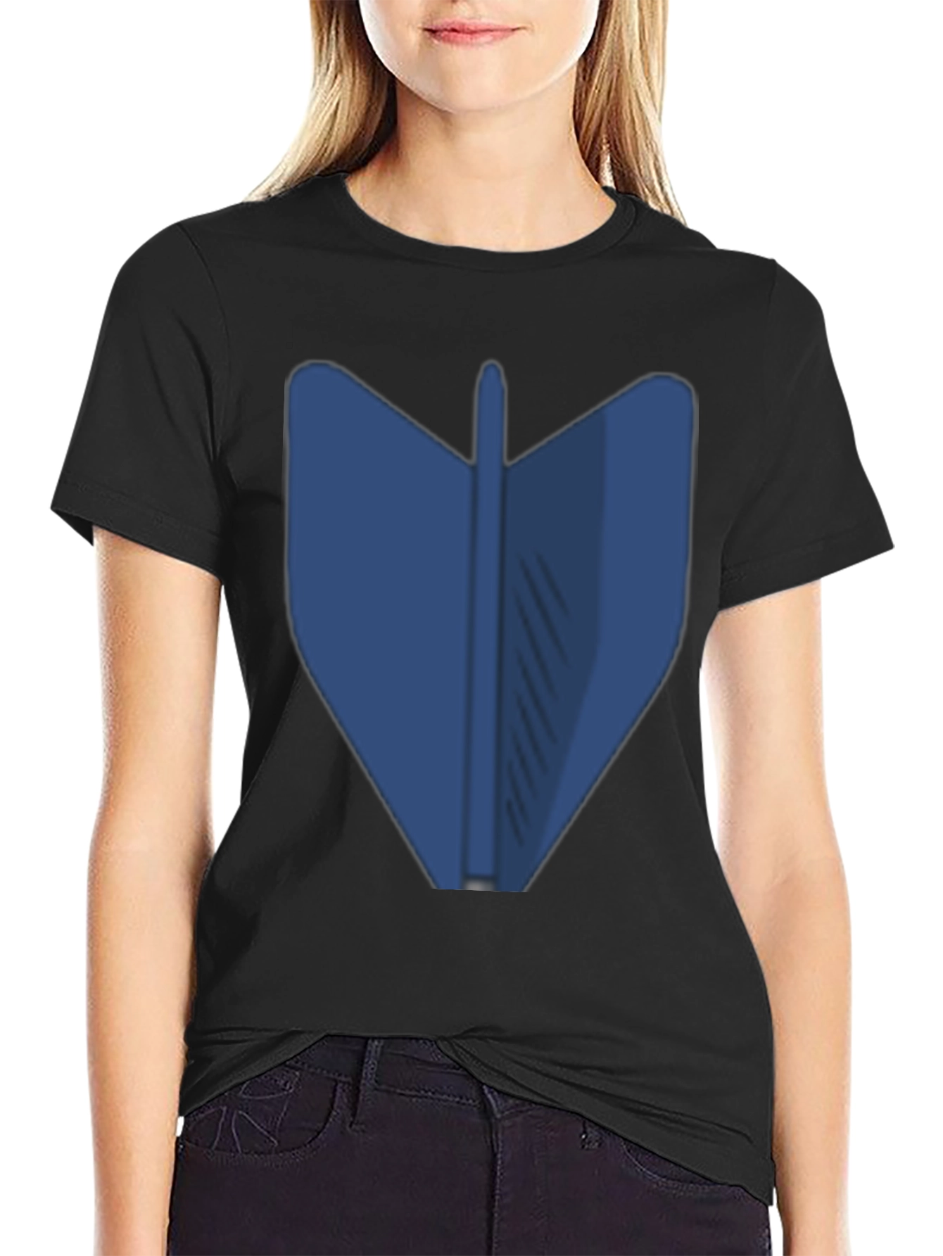 Blue Dart Graphic Tee - Modern Style