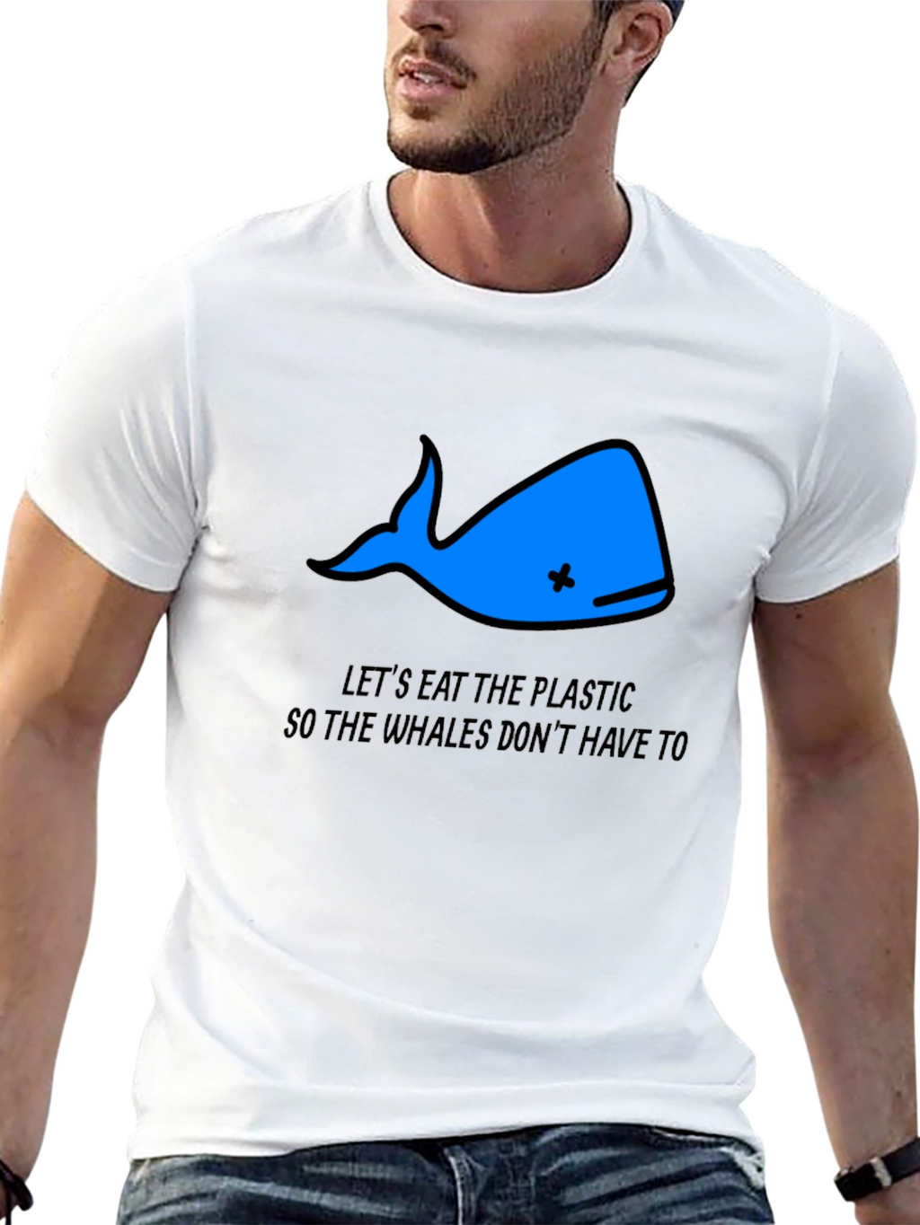Eat the Plastic Whale Awareness Tee