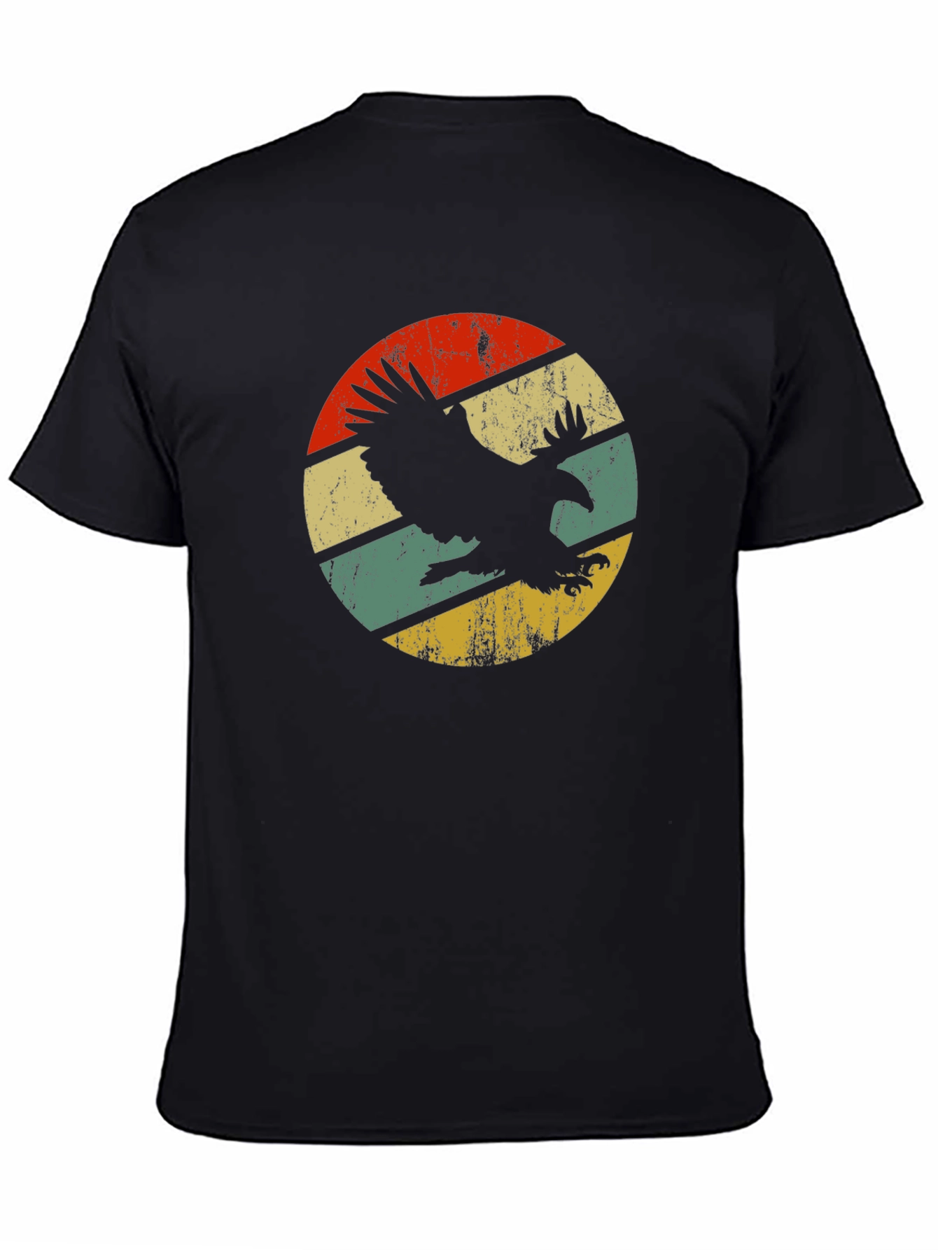 Retro Eagle T-Shirt - Vintage Style Bird Graphic Tee