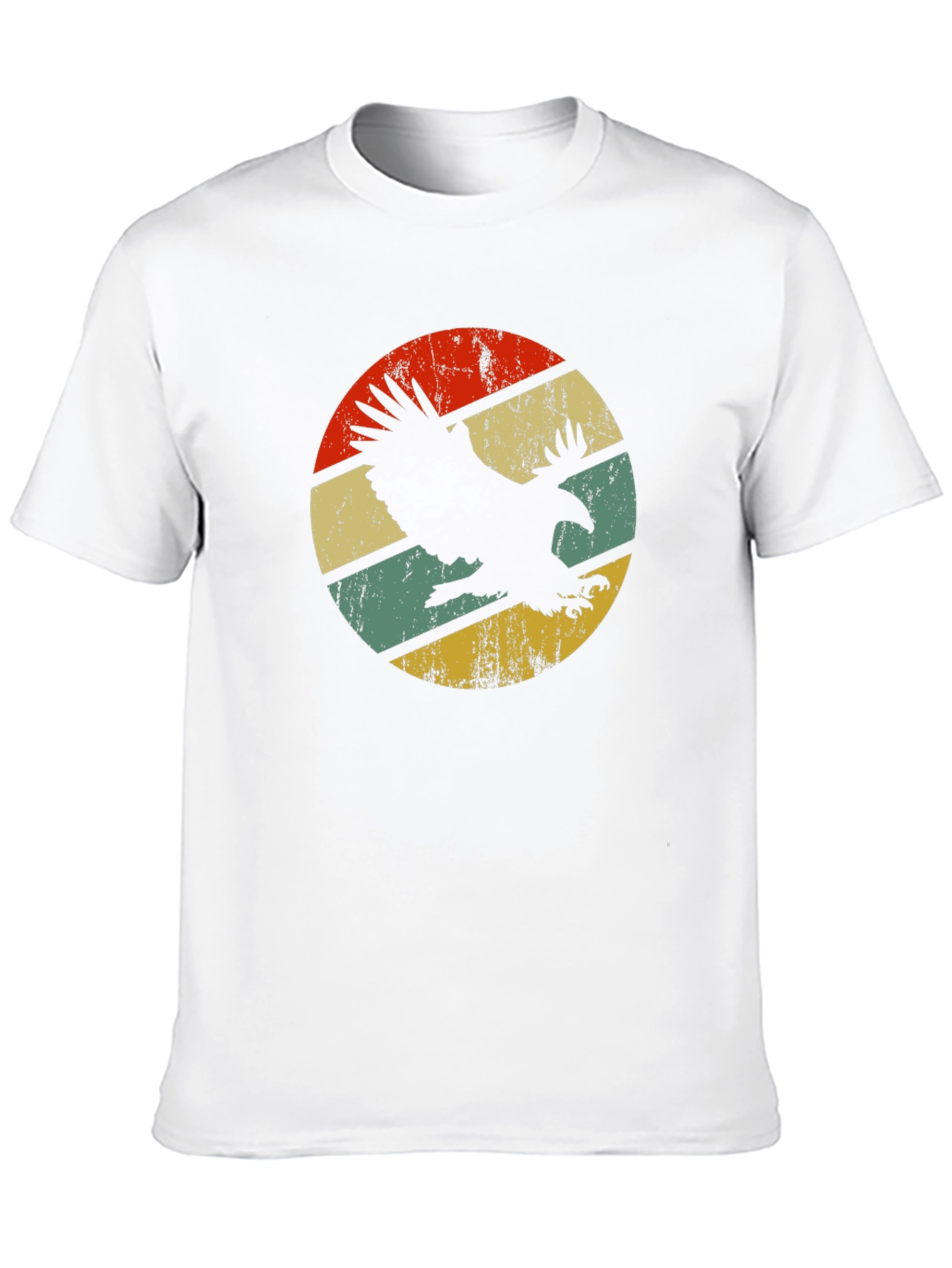 Retro Eagle T-Shirt - Vintage Style Bird Graphic Tee