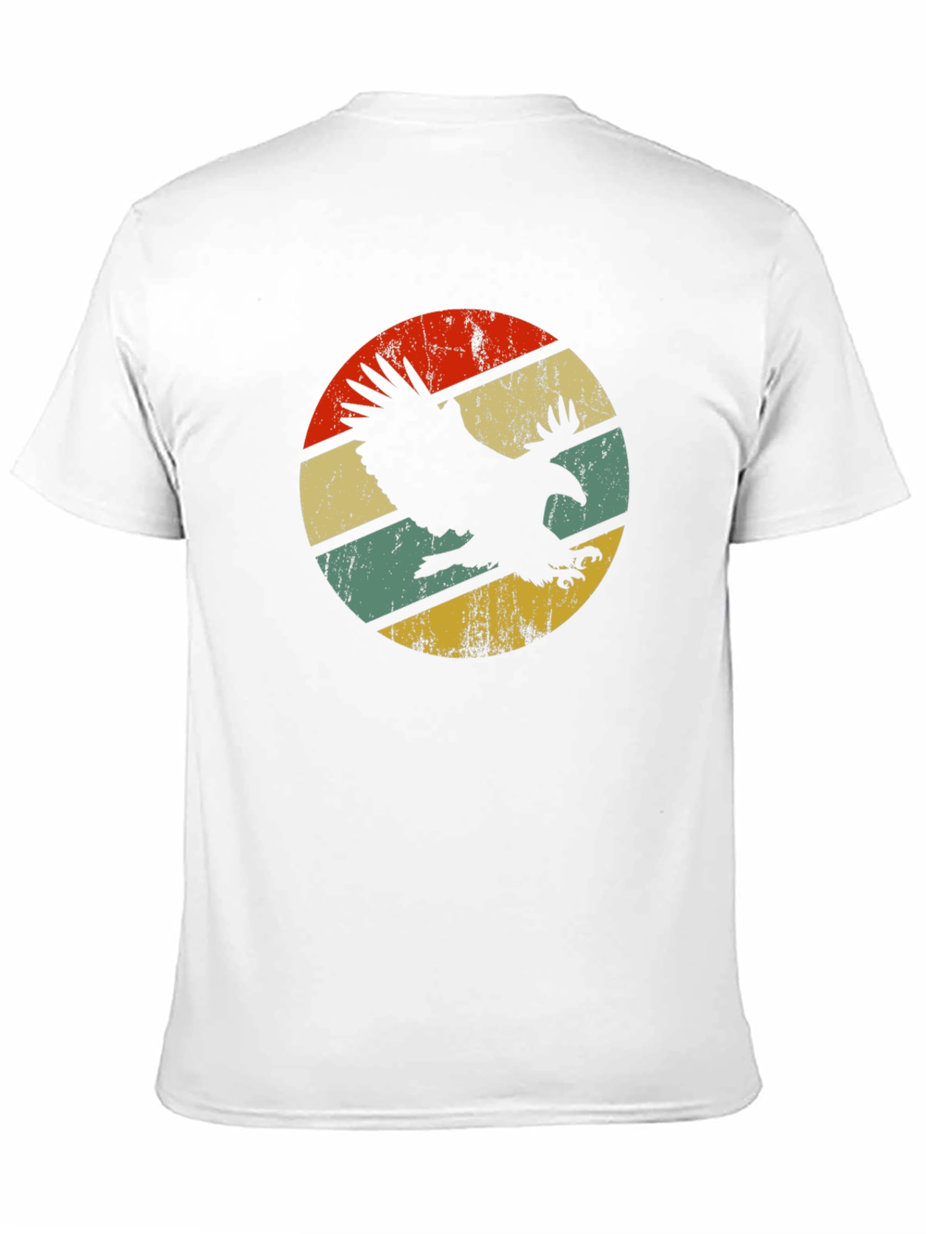 Retro Eagle T-Shirt - Vintage Style Bird Graphic Tee