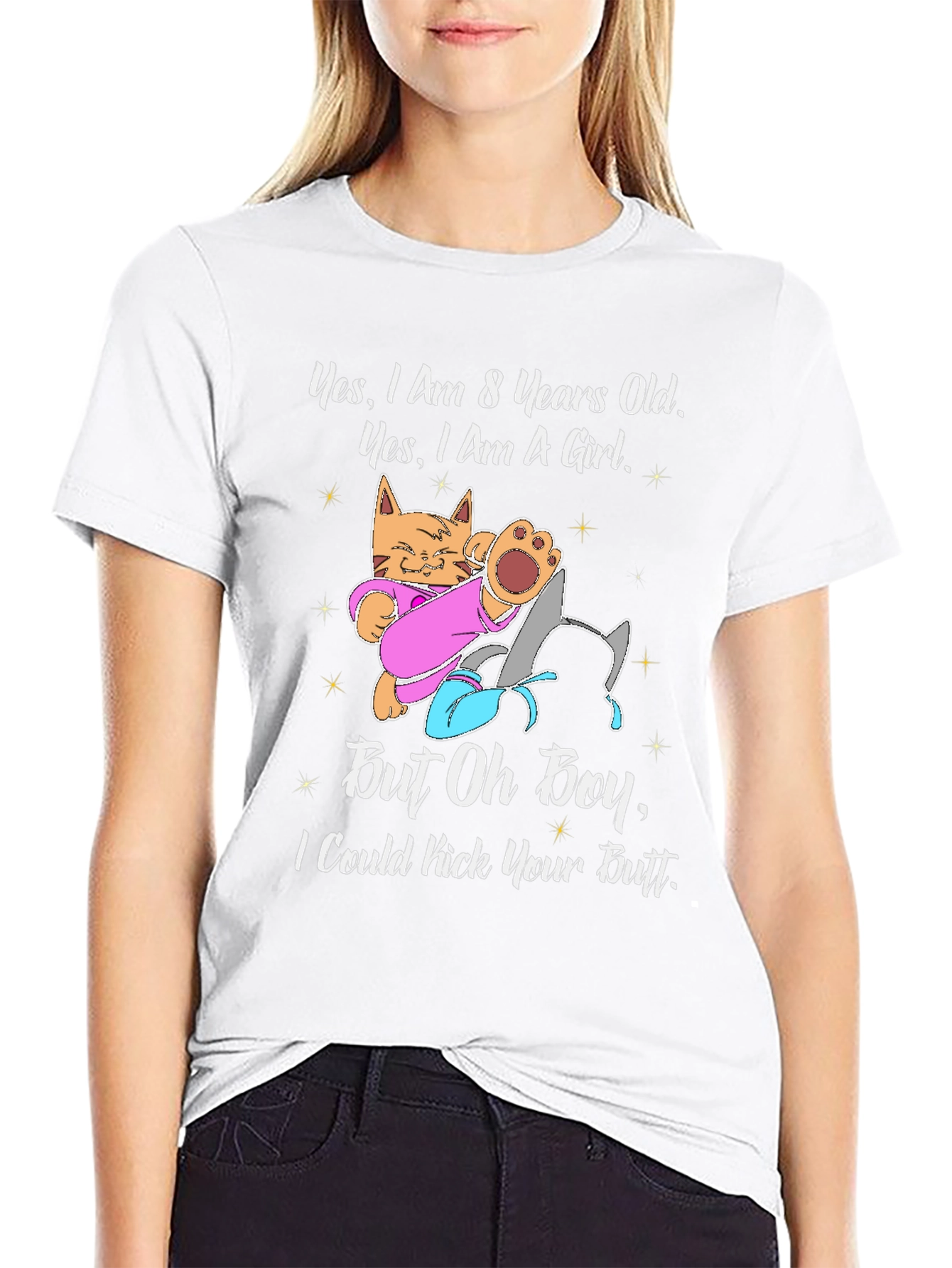 Yes I am 8 Years Old T-Shirt