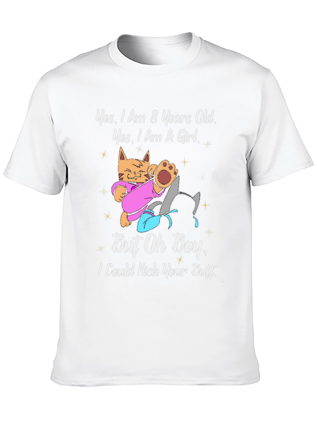 Yes I am 8 Years Old T-Shirt