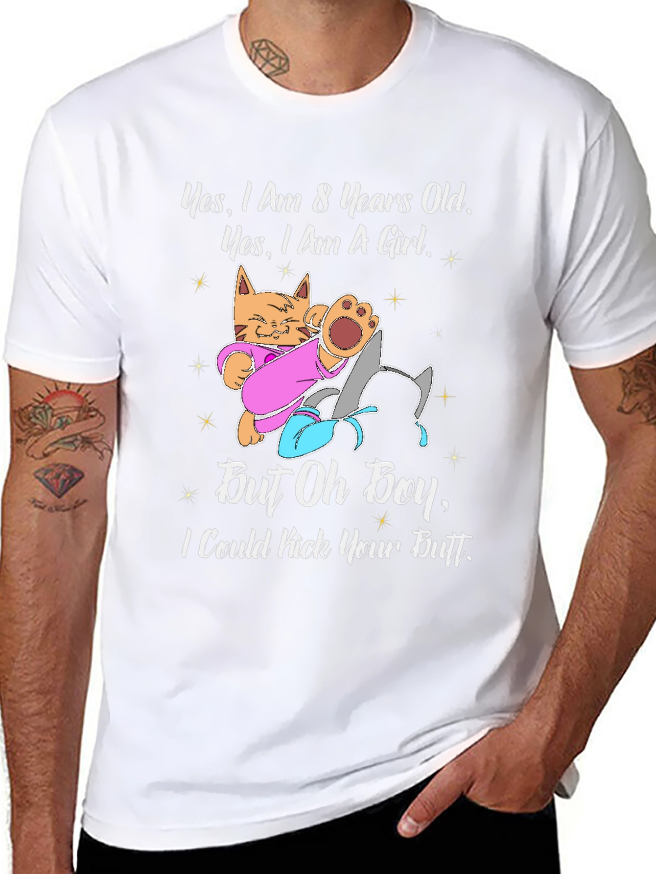 Yes I am 8 Years Old T-Shirt