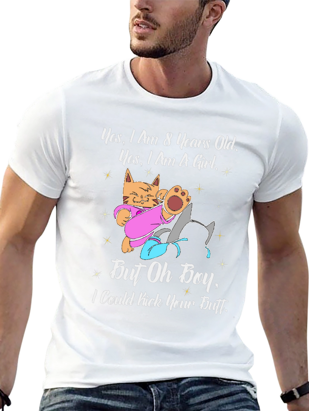 Yes I am 8 Years Old T-Shirt