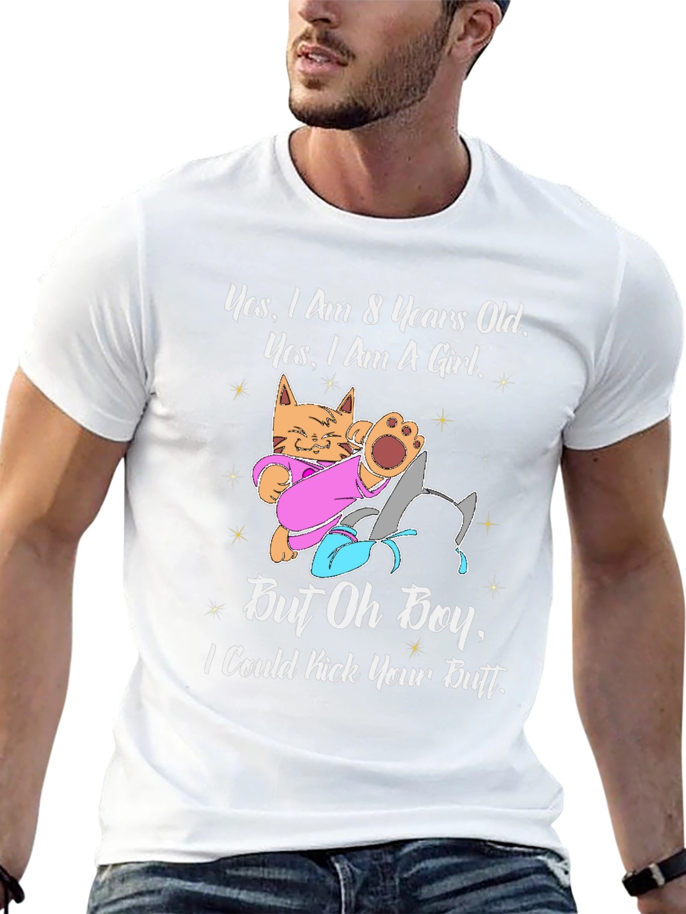 Yes I am 8 Years Old T-Shirt
