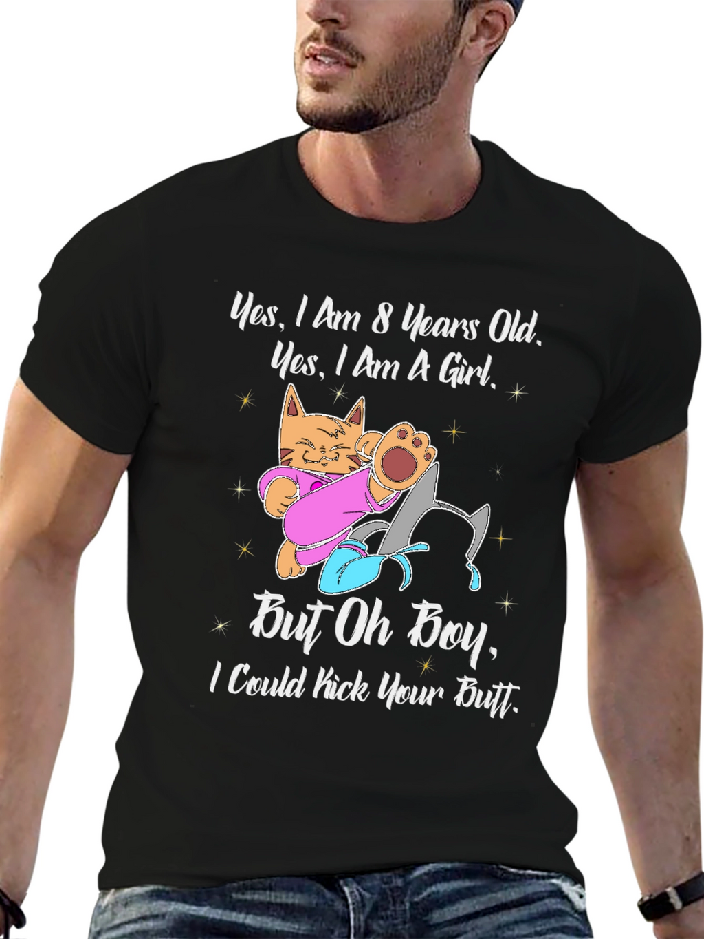 Yes I am 8 Years Old T-Shirt