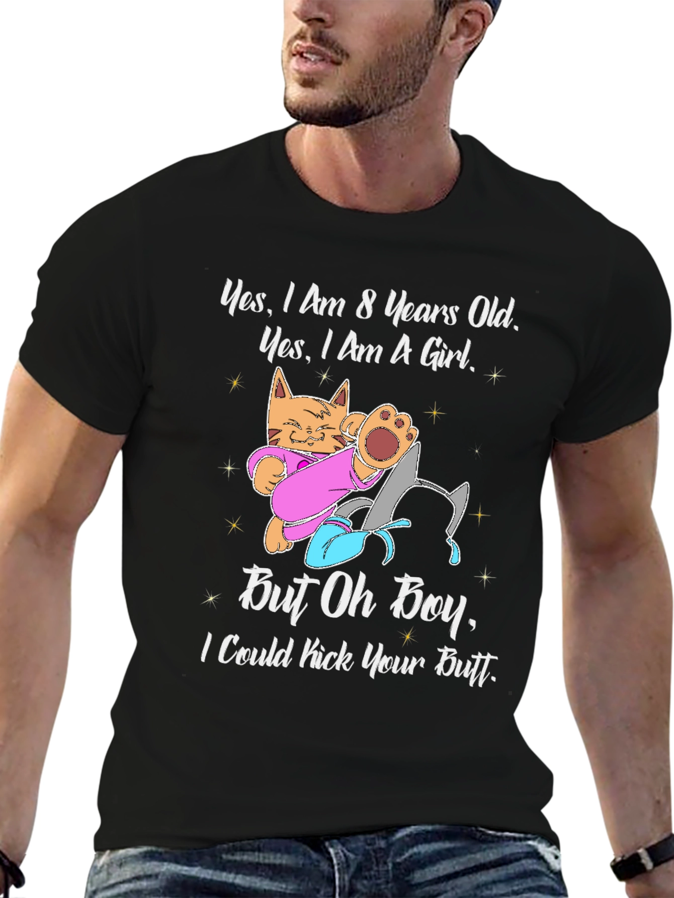 Yes I am 8 Years Old T-Shirt