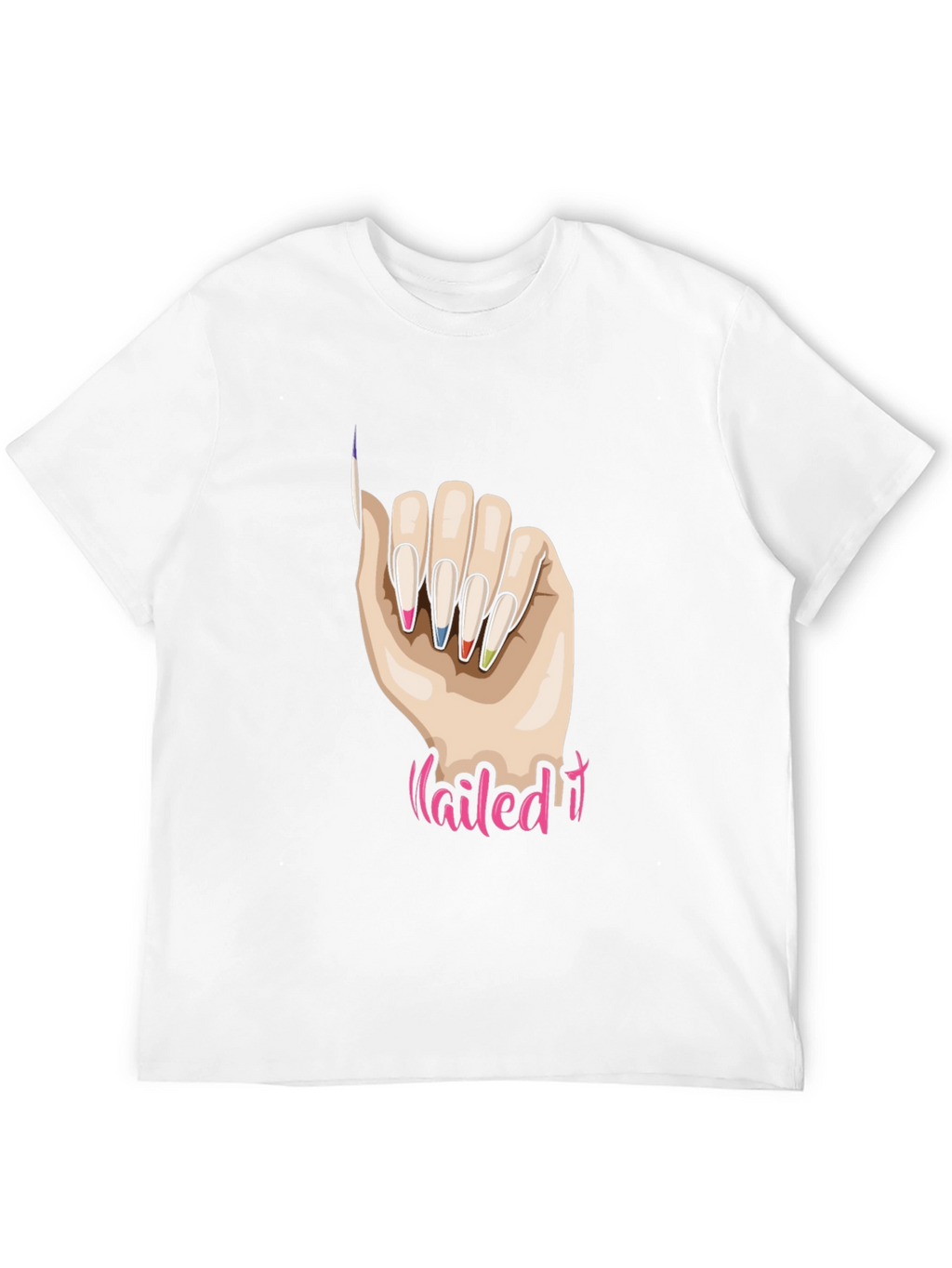 Nailed It Graphic Tee - Stylish Unisex T-Shirt
