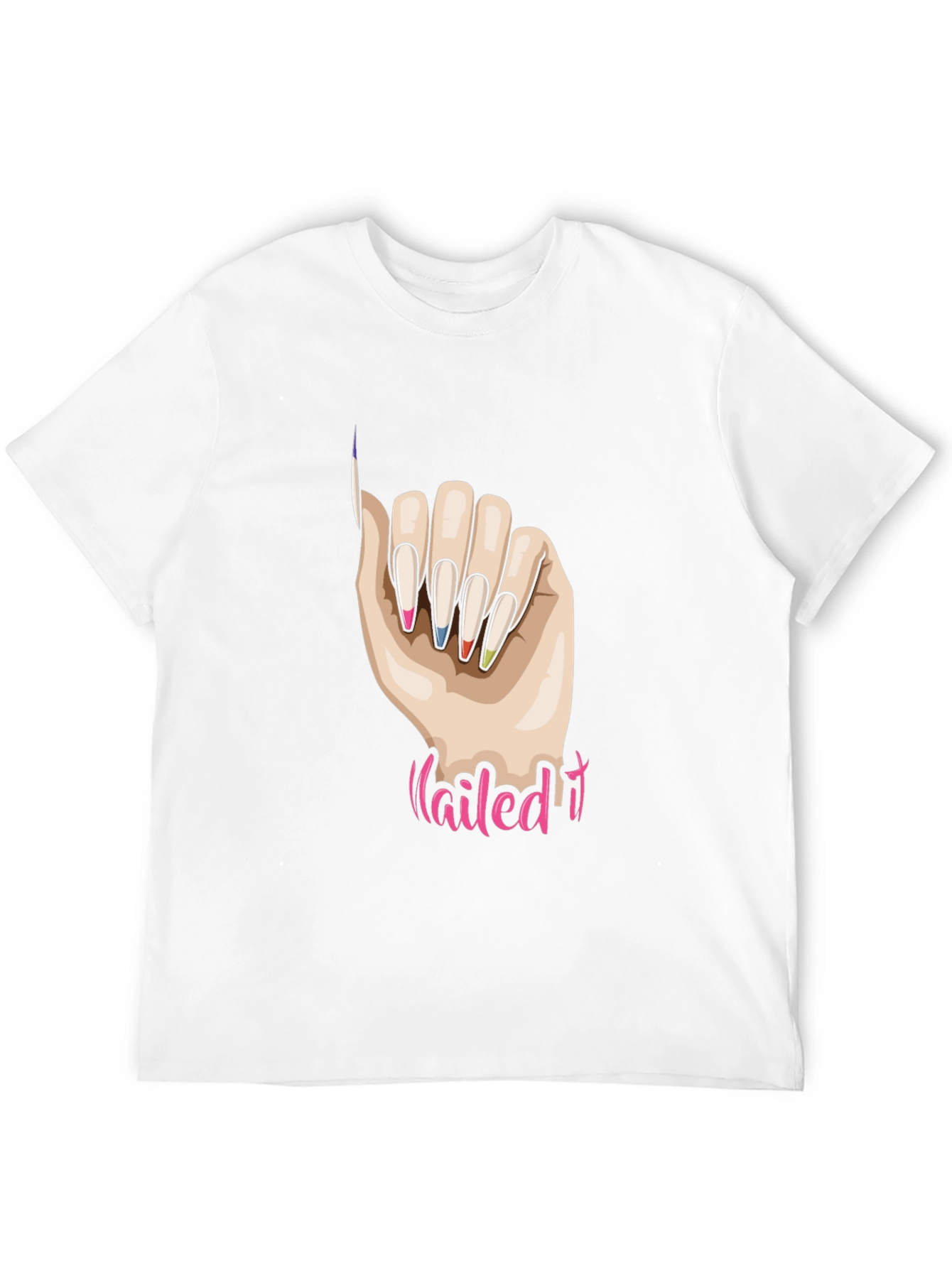 Nailed It Graphic Tee - Stylish Unisex T-Shirt