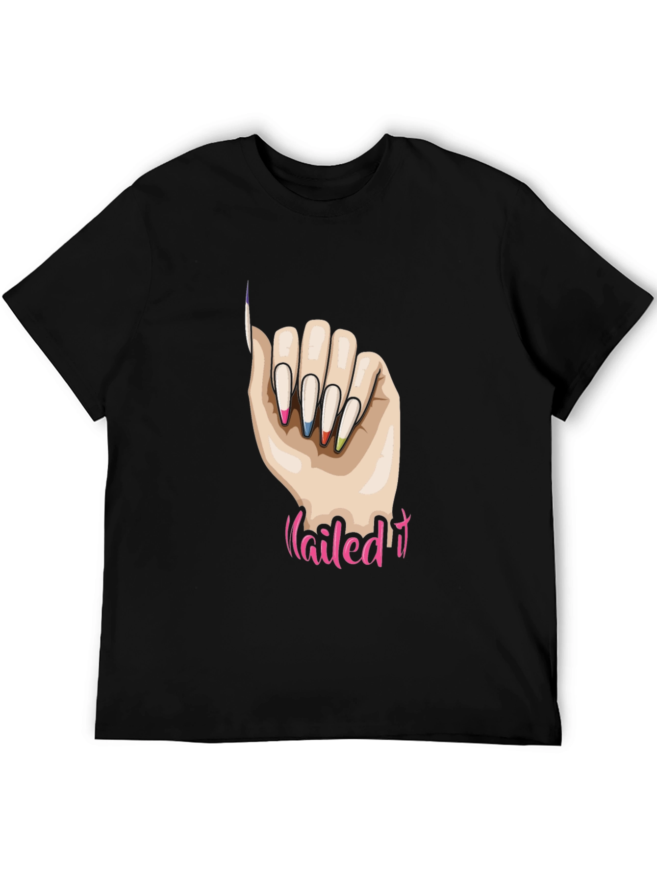 Nailed It Graphic Tee - Stylish Unisex T-Shirt