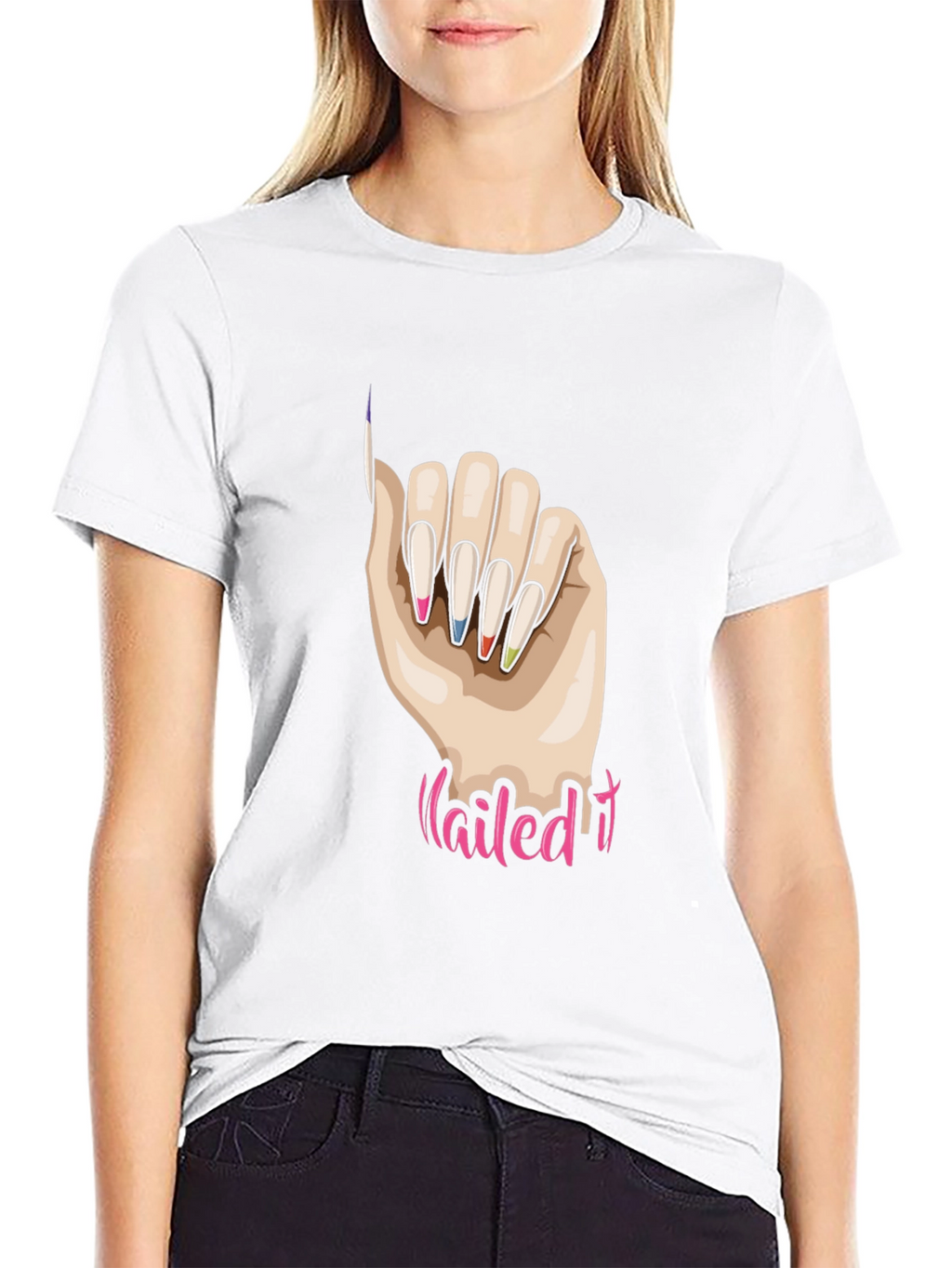 Nailed It Graphic Tee - Stylish Unisex T-Shirt
