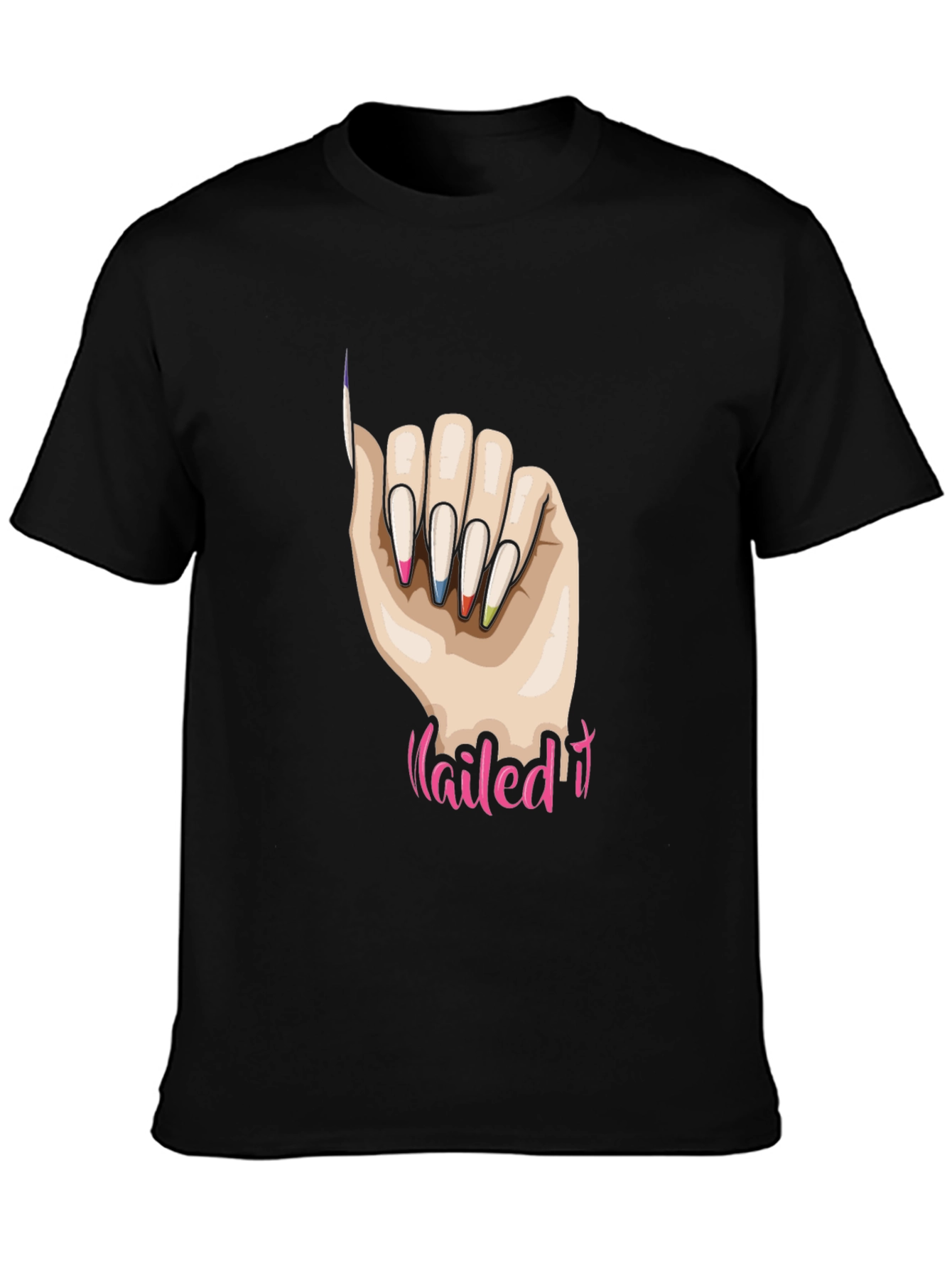 Nailed It Graphic Tee - Stylish Unisex T-Shirt