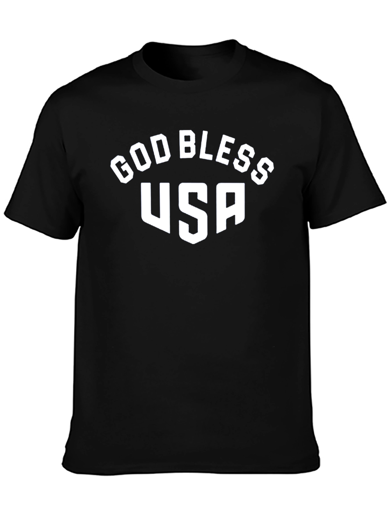 God Bless USA Patriotic T-Shirt