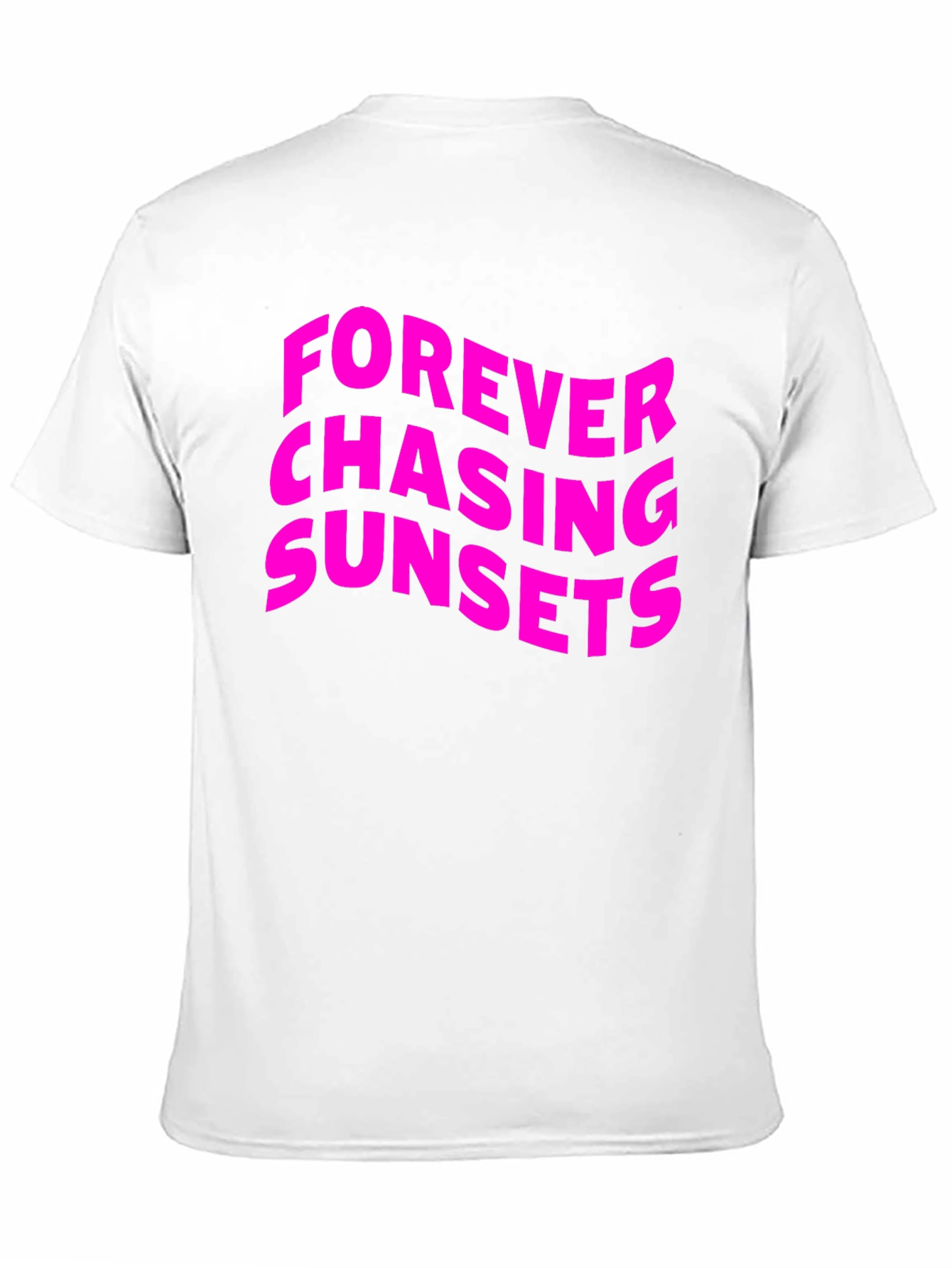 Forever Chasing Sunsets Graphic Tee - Black