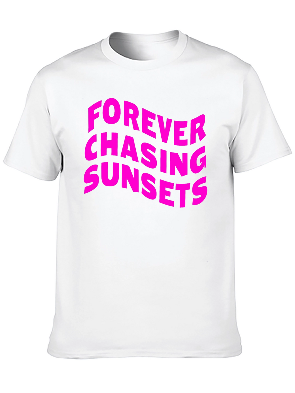 Forever Chasing Sunsets Graphic Tee - Black