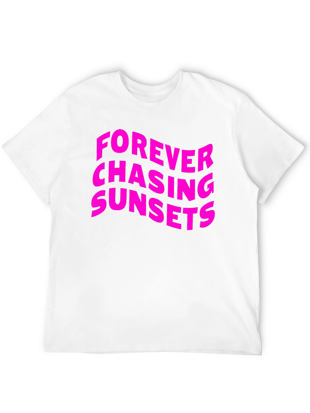Forever Chasing Sunsets Graphic Tee - Black