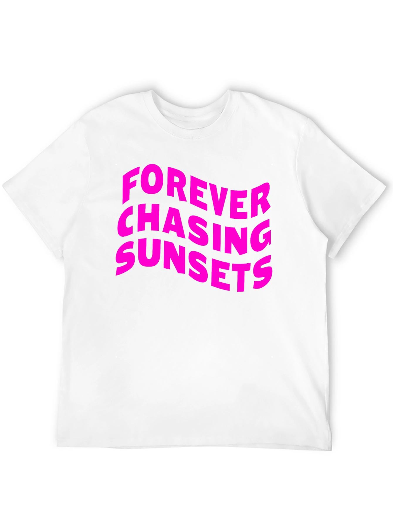Forever Chasing Sunsets Graphic Tee - Black