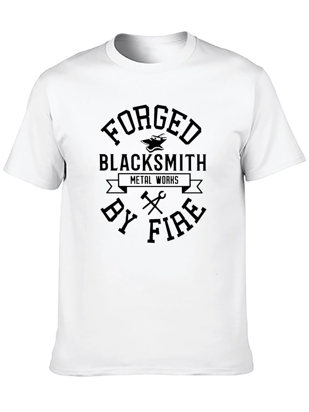 Forged Blacksmith Metal Works T-Shirt