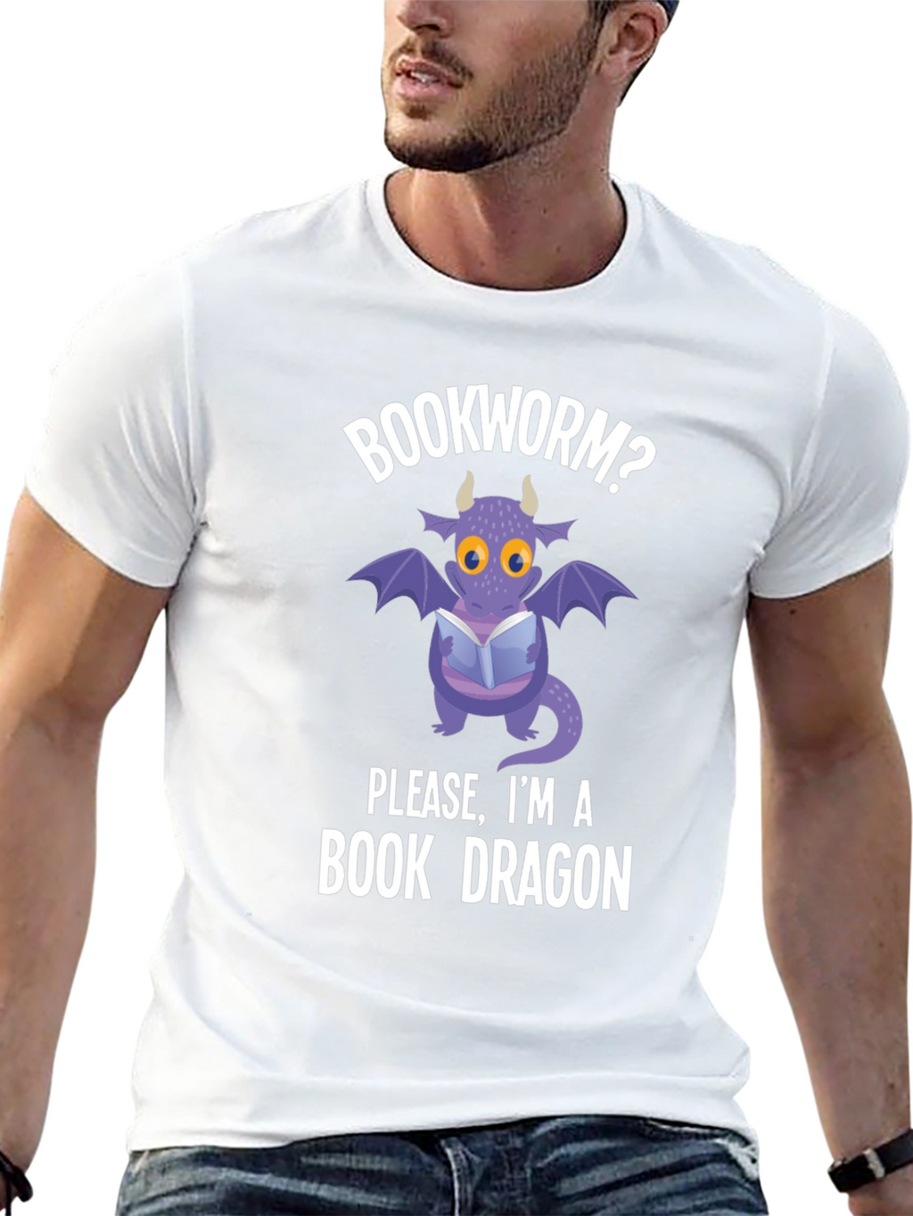 Book Dragon Graphic Tee
