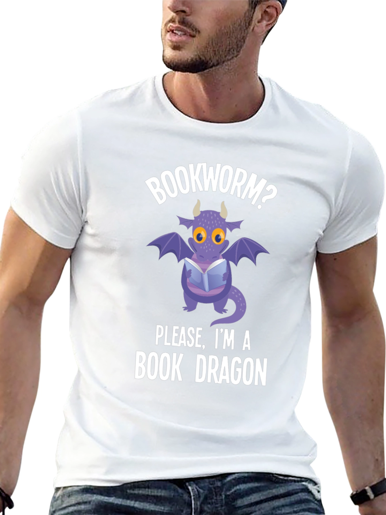 Book Dragon Graphic Tee