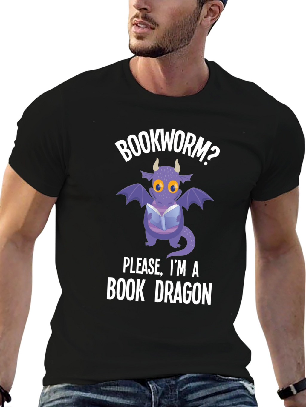 Book Dragon Graphic Tee