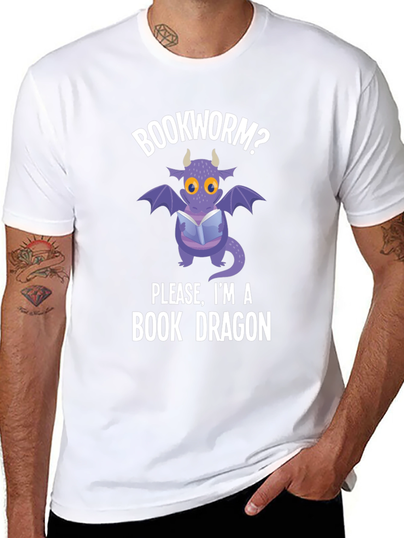 Book Dragon Graphic Tee