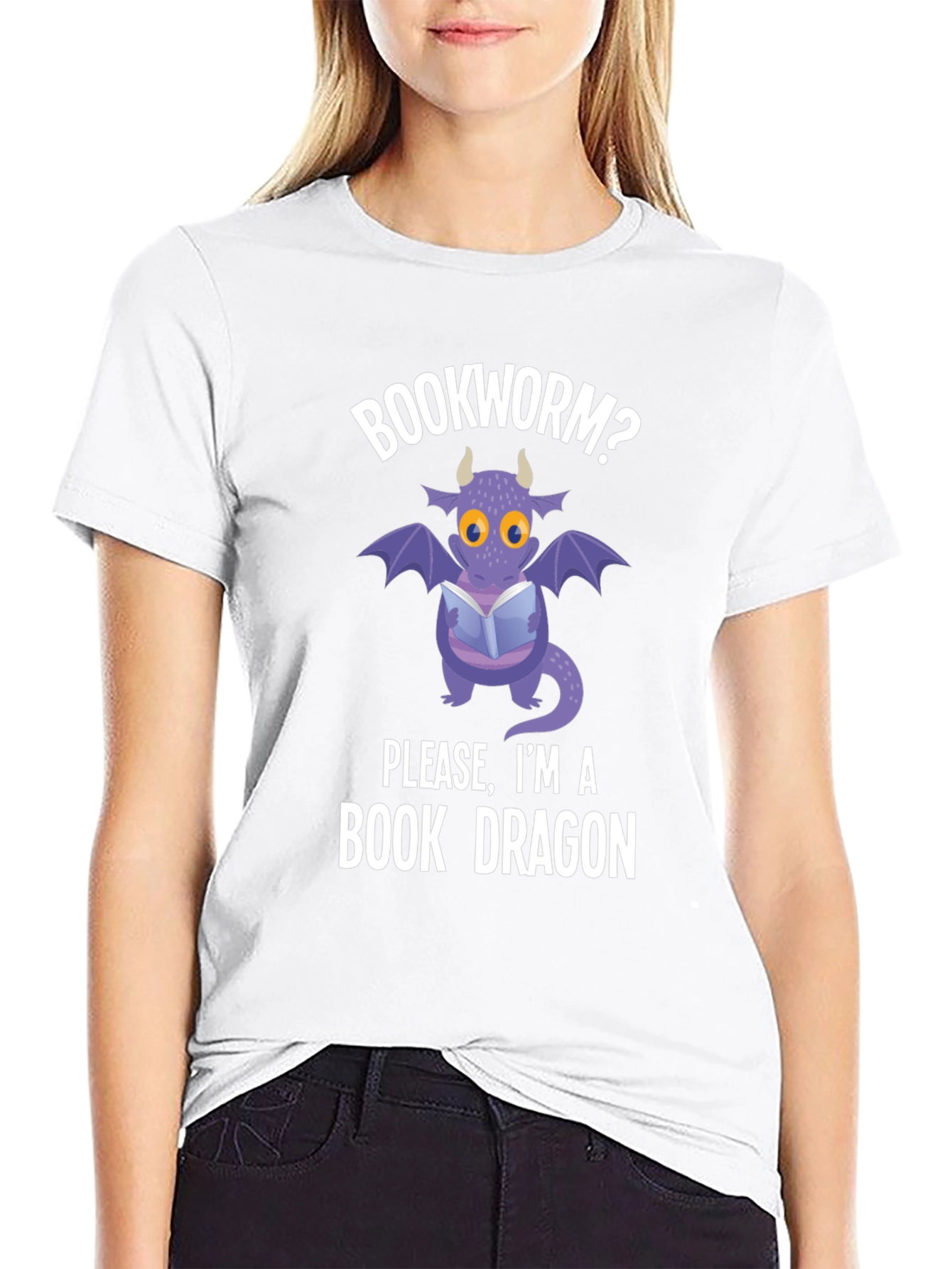 Book Dragon Graphic Tee