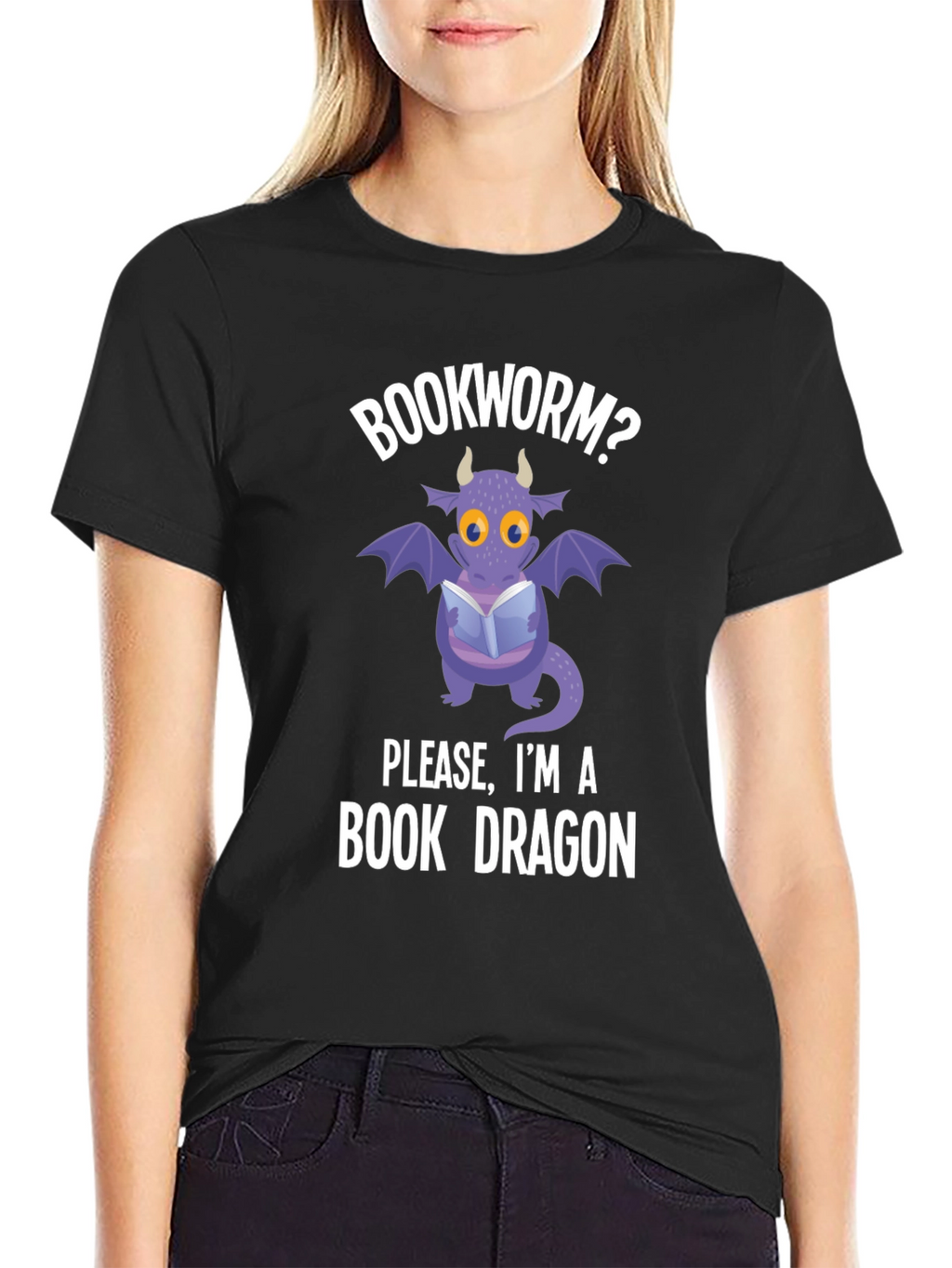 Book Dragon Graphic Tee