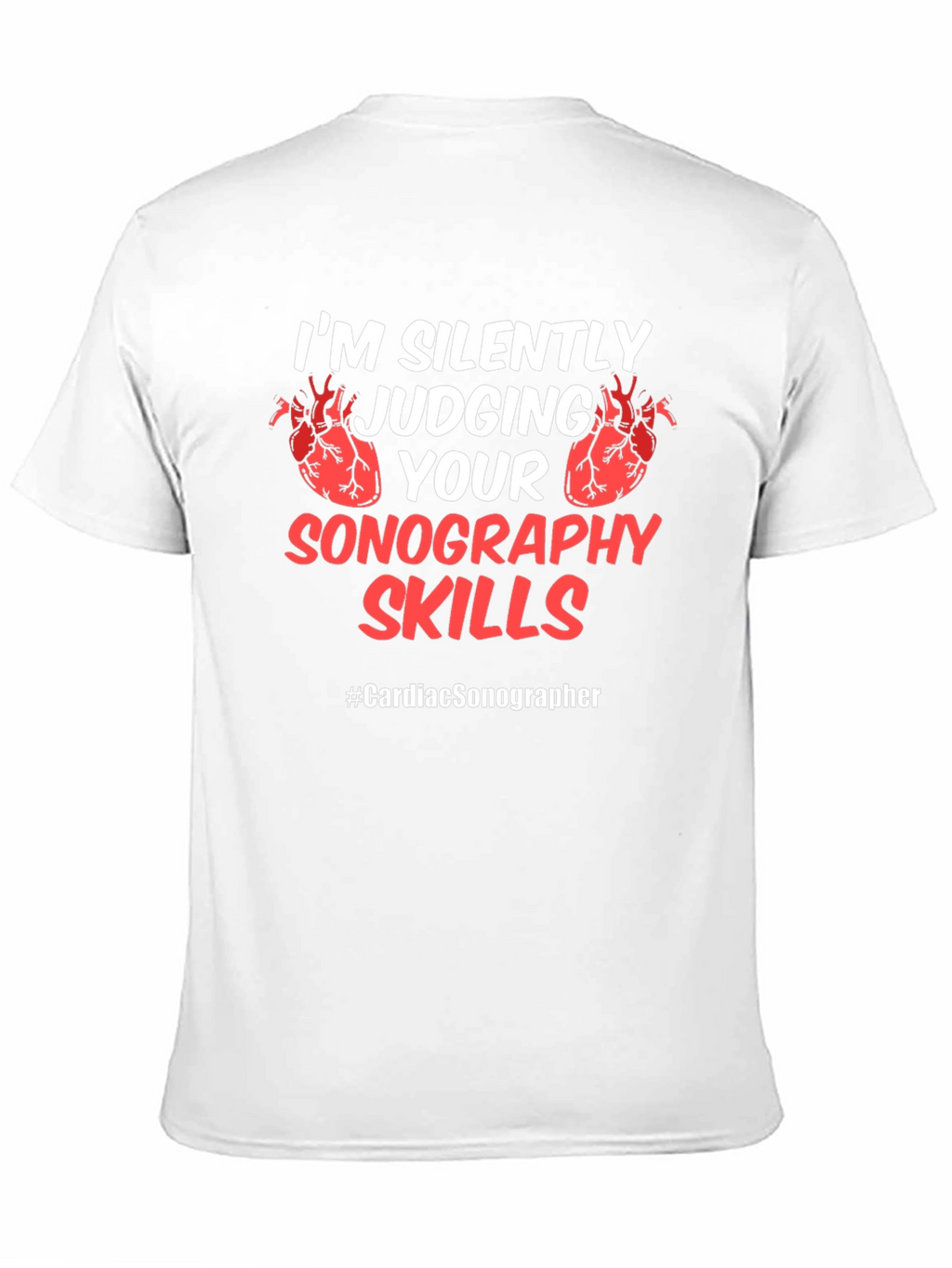 Cardiac Sonographer Novelty T-Shirt