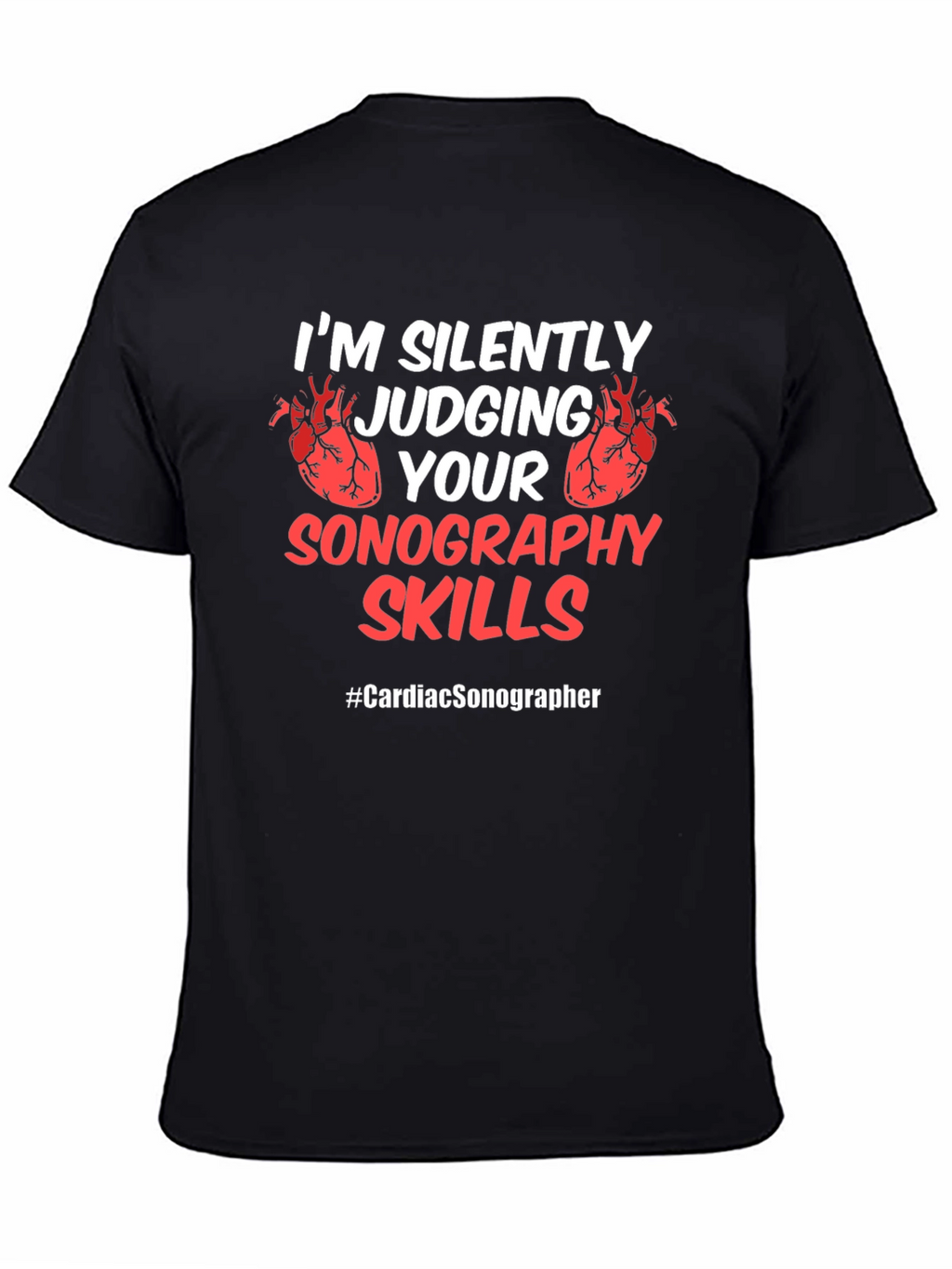 Cardiac Sonographer Novelty T-Shirt