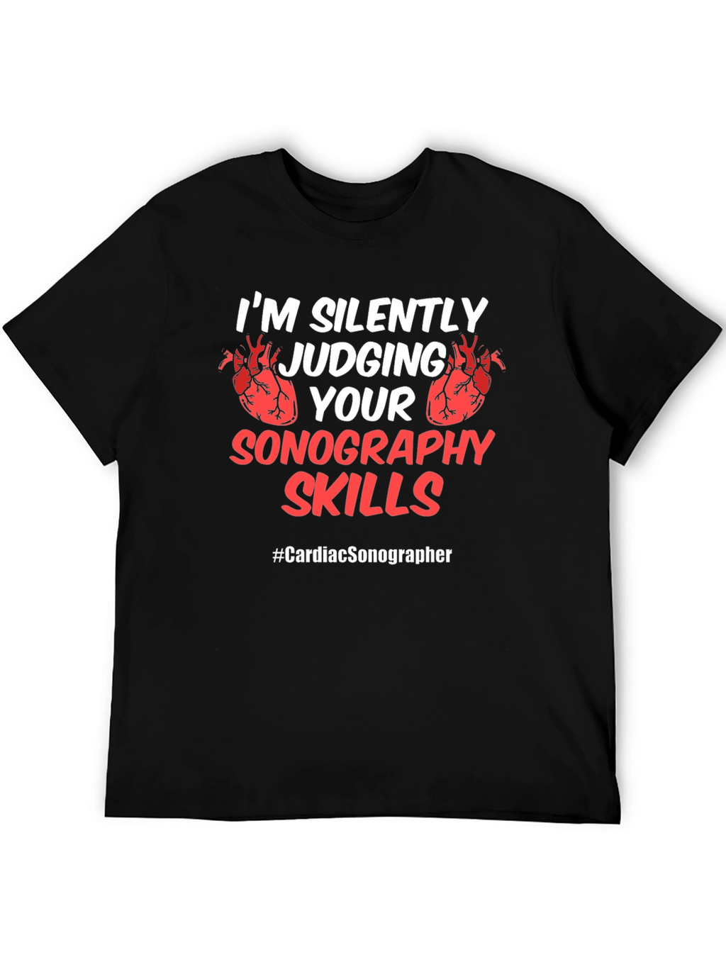 Cardiac Sonographer Novelty T-Shirt